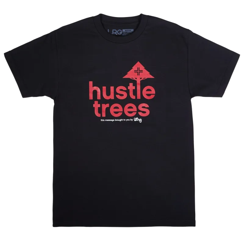 HUSTLE TREES TEE - BLACK/RED sold by Lrg