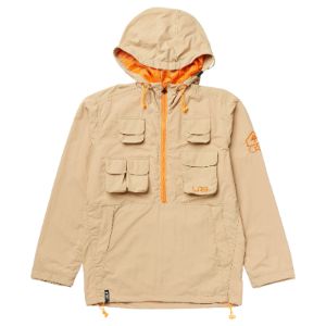PLANT MISSION ANORAK JACKET - LIGHT BROWN sold by Lrg
