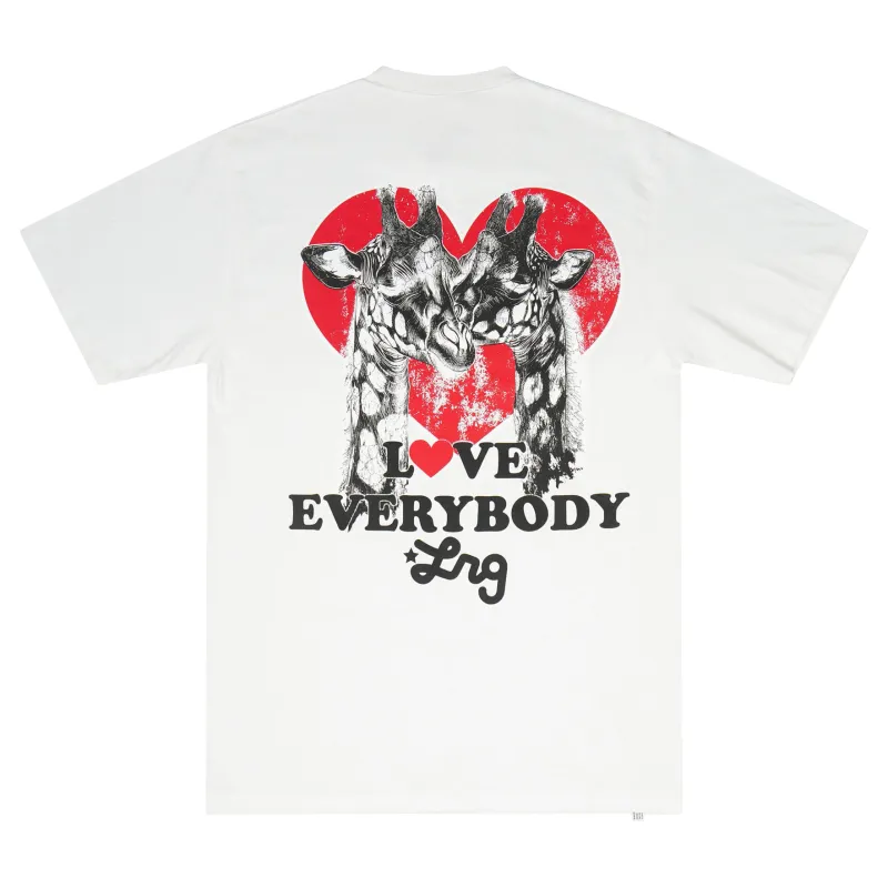 LOVE EVERYBODY TEE - WHITE sold by Lrg