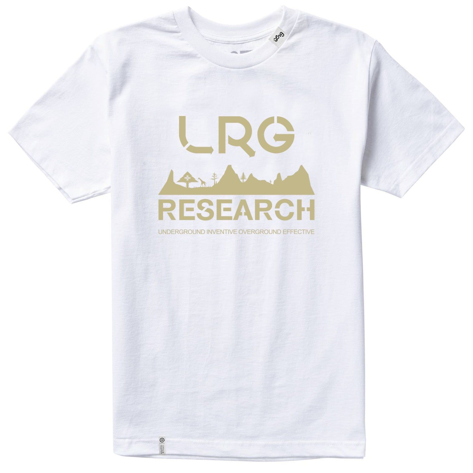 EARTH RESEARCH TEE - WHITE sold by Lrg