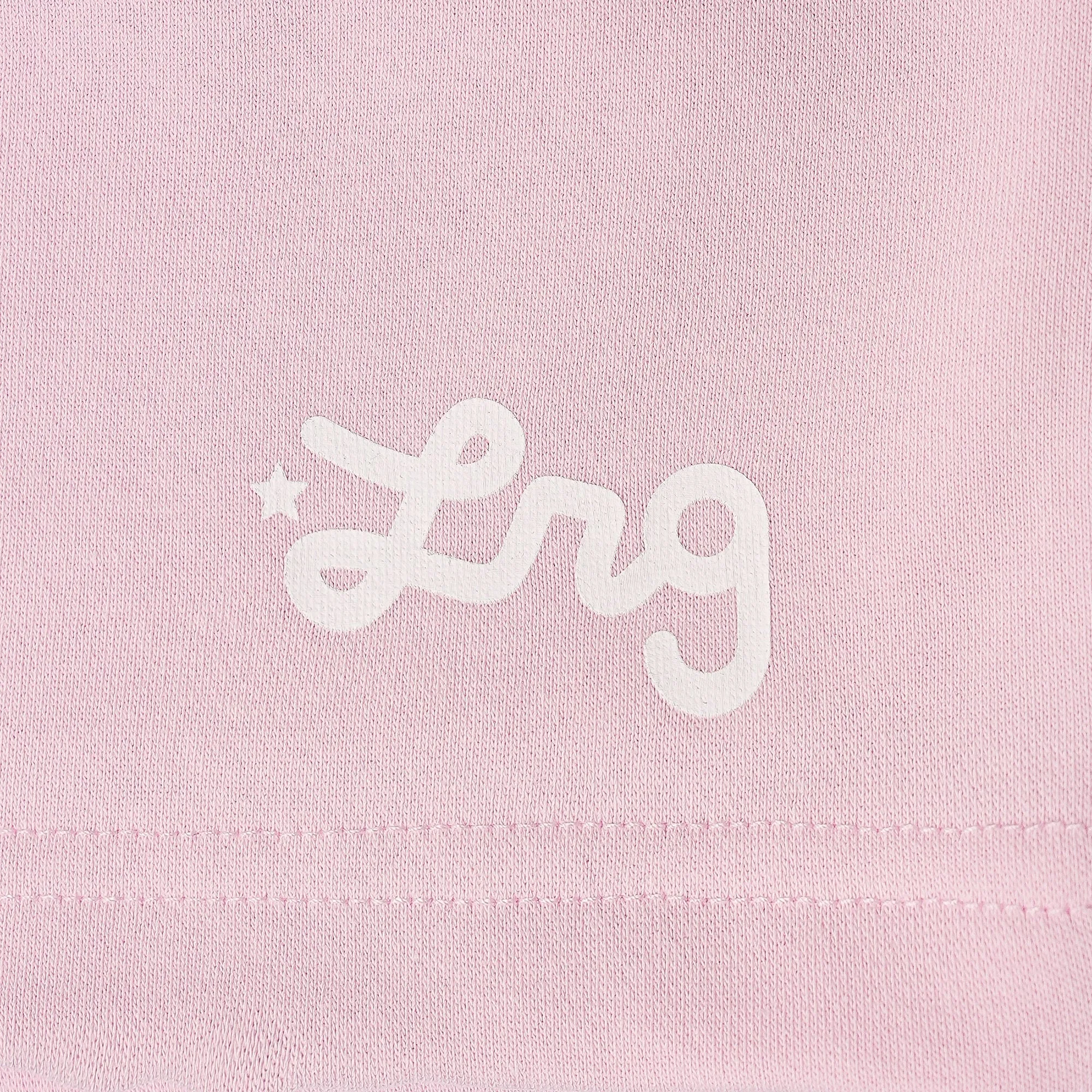LIFTED SCRIPT SHORT - Pink sold by Lrg product image thumbnail 3