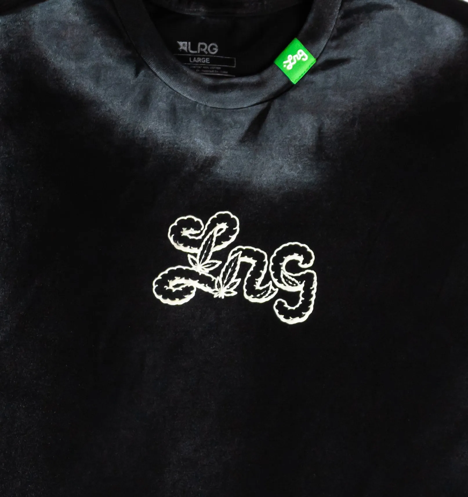 STAY FLY TEE - SPRAY BLACK sold by Lrg product image thumbnail 4