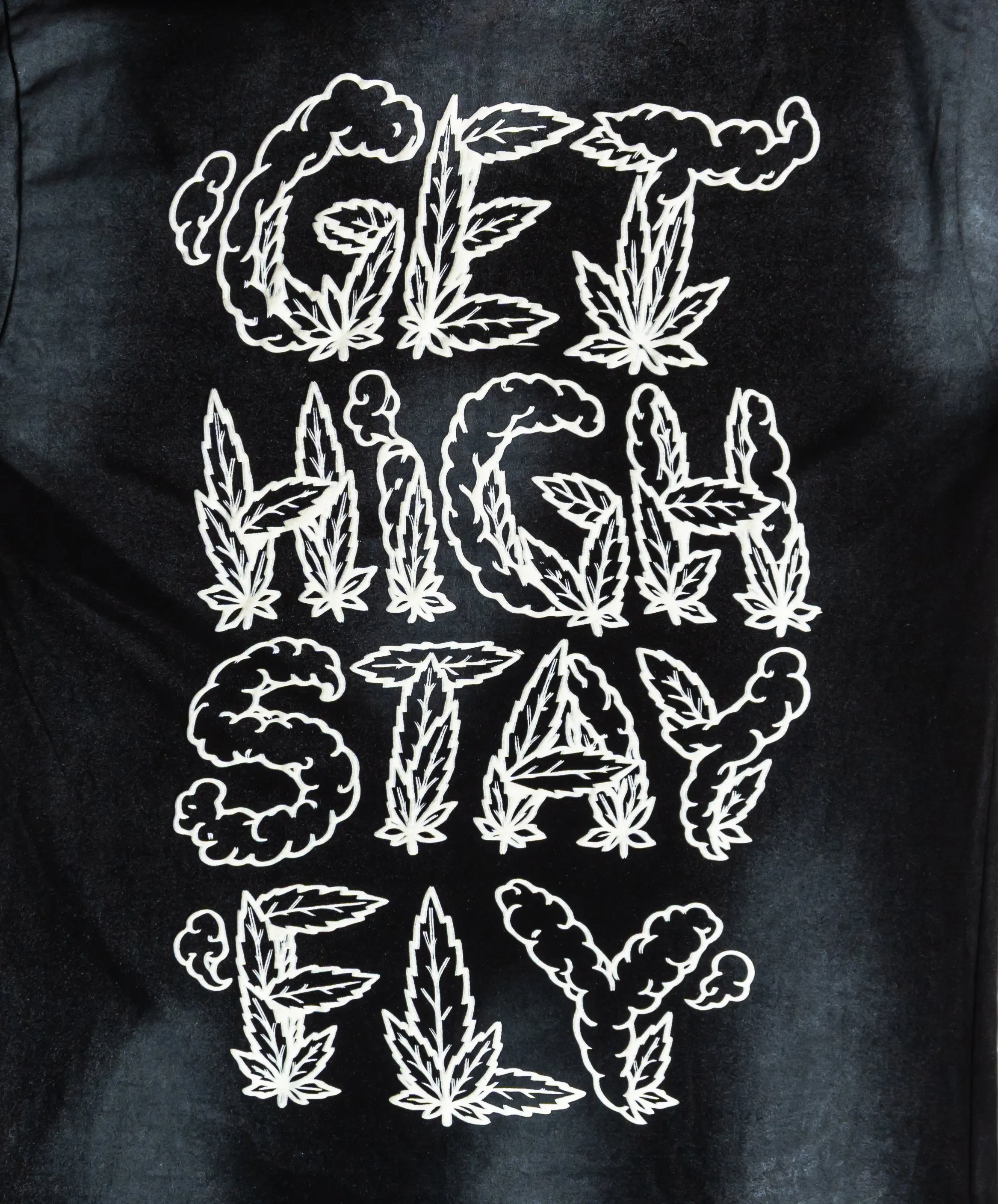 STAY FLY TEE - SPRAY BLACK sold by Lrg product image thumbnail 3
