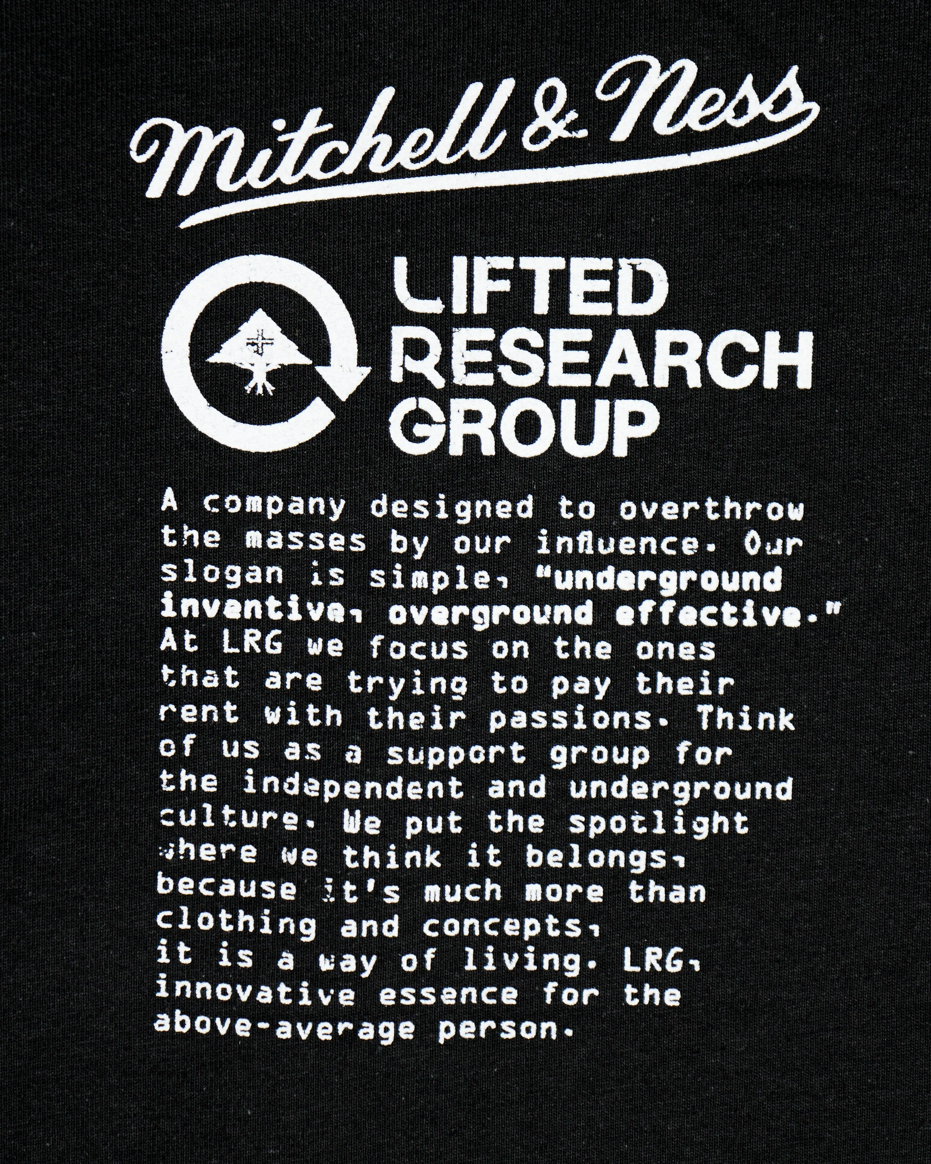 COLLAGE TOUR TEE - BLACK sold by Lrg product image thumbnail 5