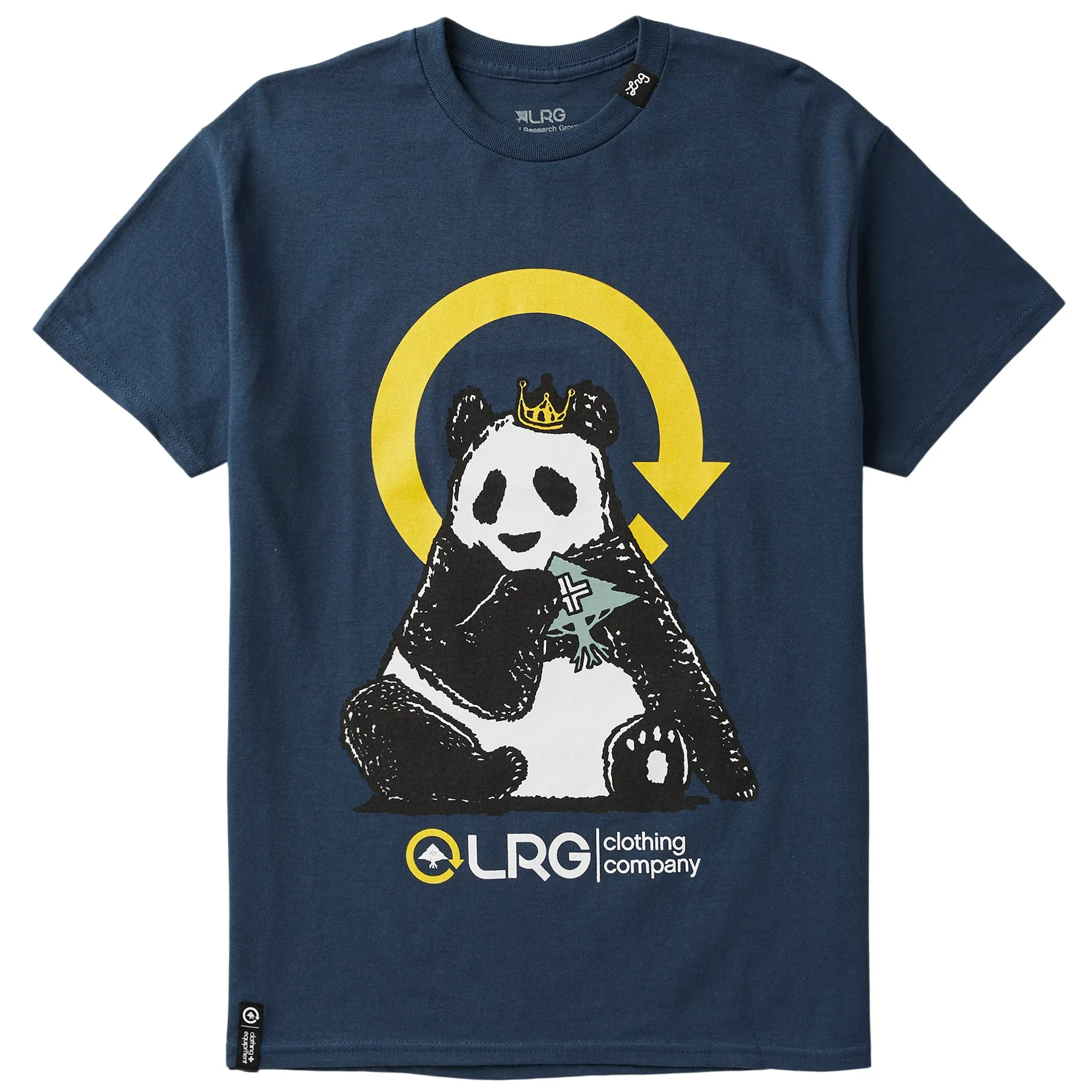 PANDA TREE KING TEE - DUSK BLUE sold by Lrg
