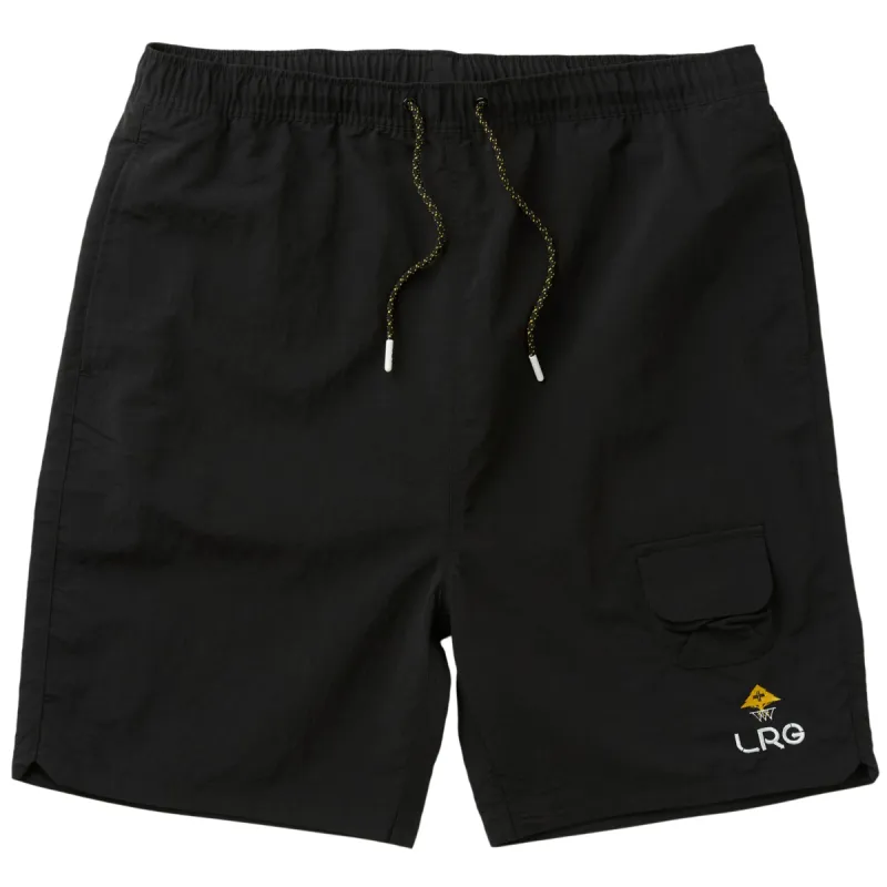 TURNOVER WOVEN SHORTS - BLACK sold by Lrg
