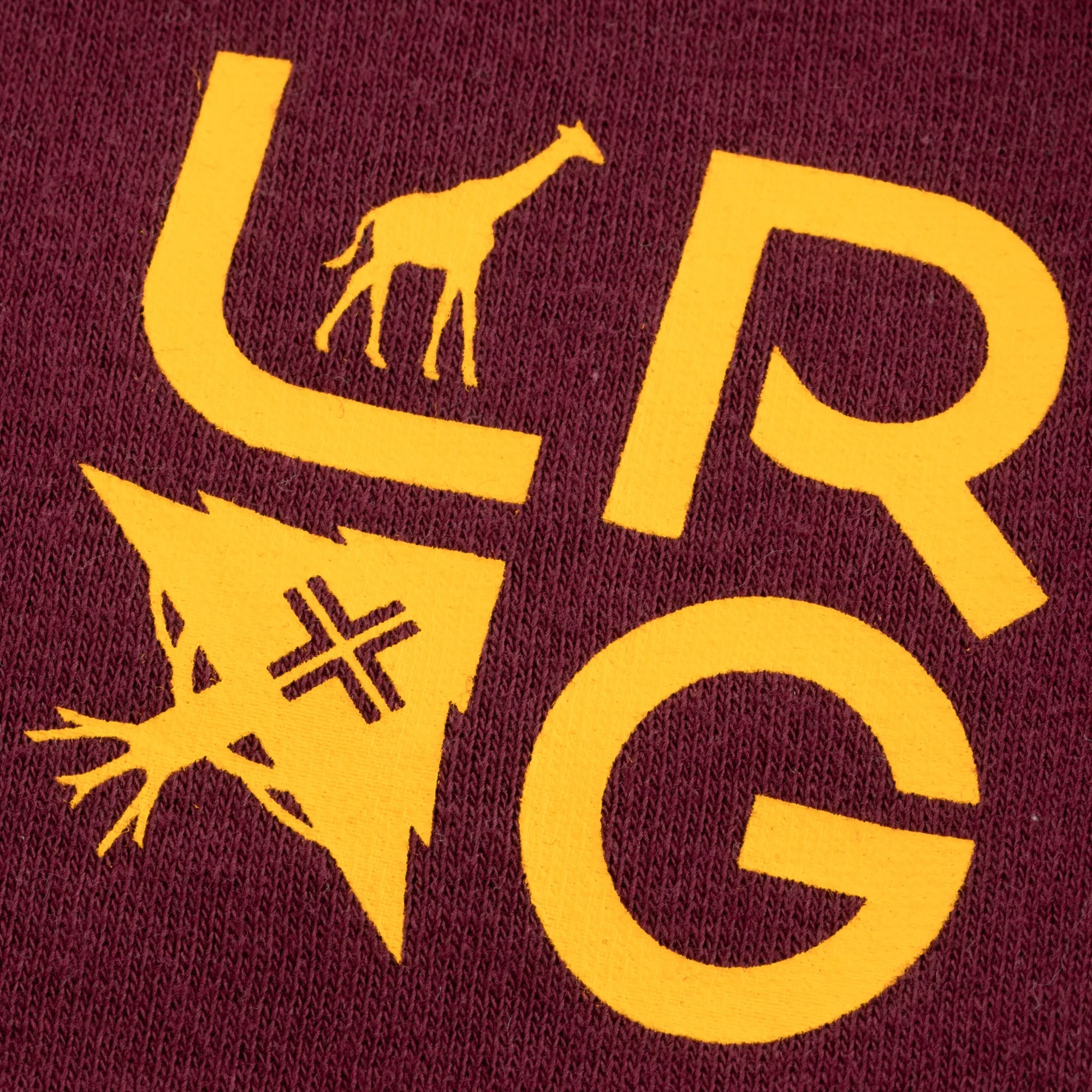 STACKED MULTI LOGO PULLOVER HOODIE - ZINFANDEL sold by Lrg product image thumbnail 4