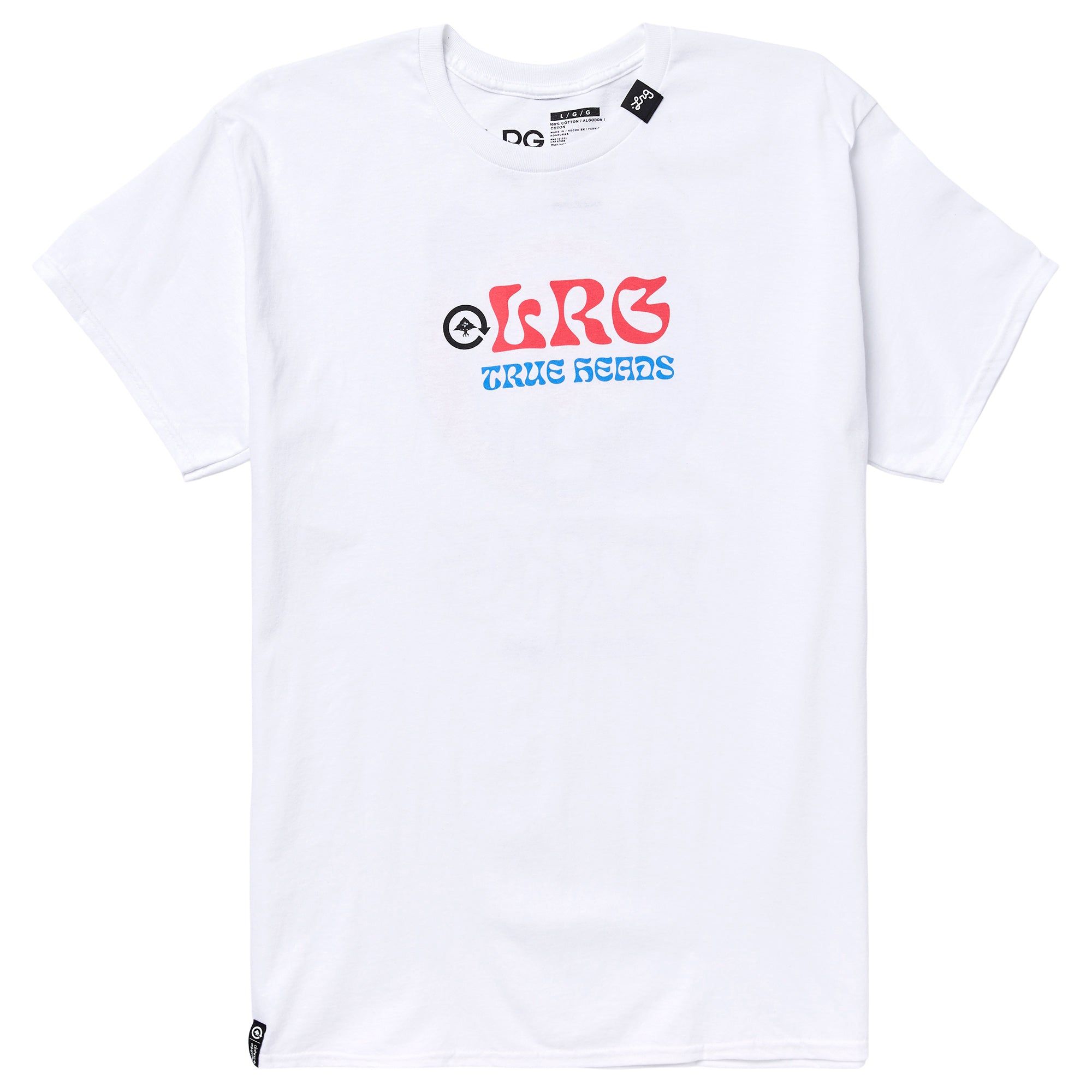 PANDA TRUE HEADS TEE - WHITE sold by Lrg product image thumbnail 2