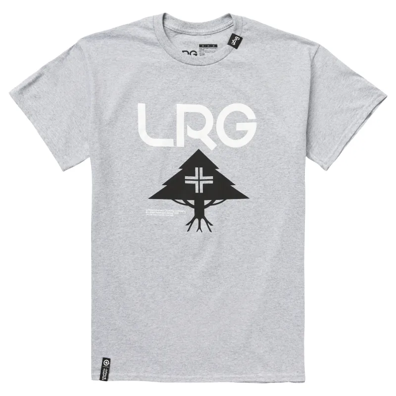 20 LOGO STACKED TEE - ATHLETIC GREY sold by Lrg