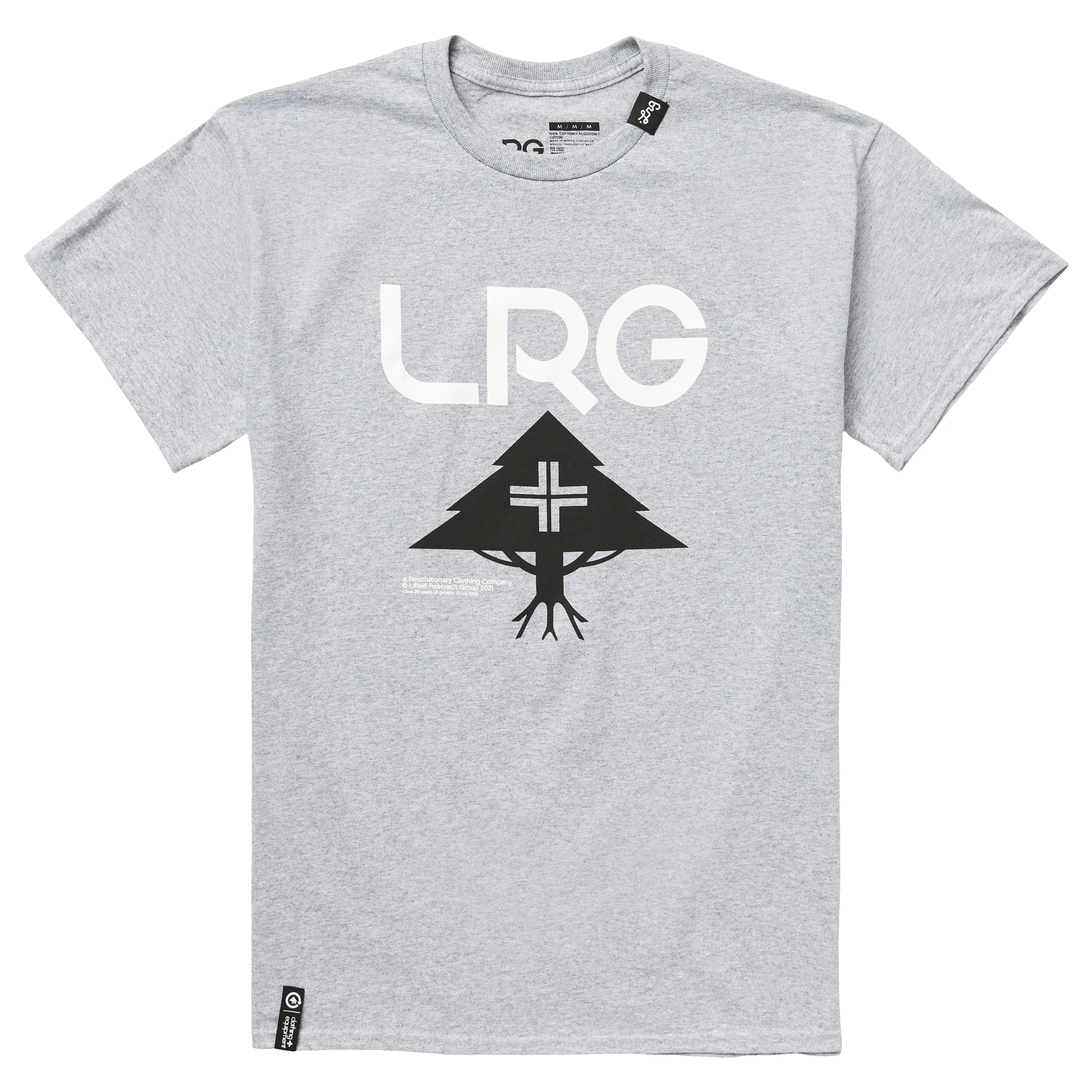 20 LOGO STACKED TEE - ATHLETIC GREY sold by Lrg