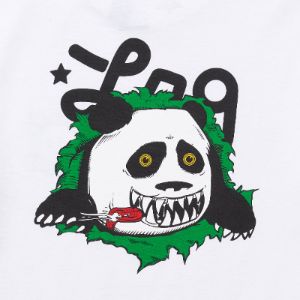 PANDA RIP TEE - WHITE sold by Lrg