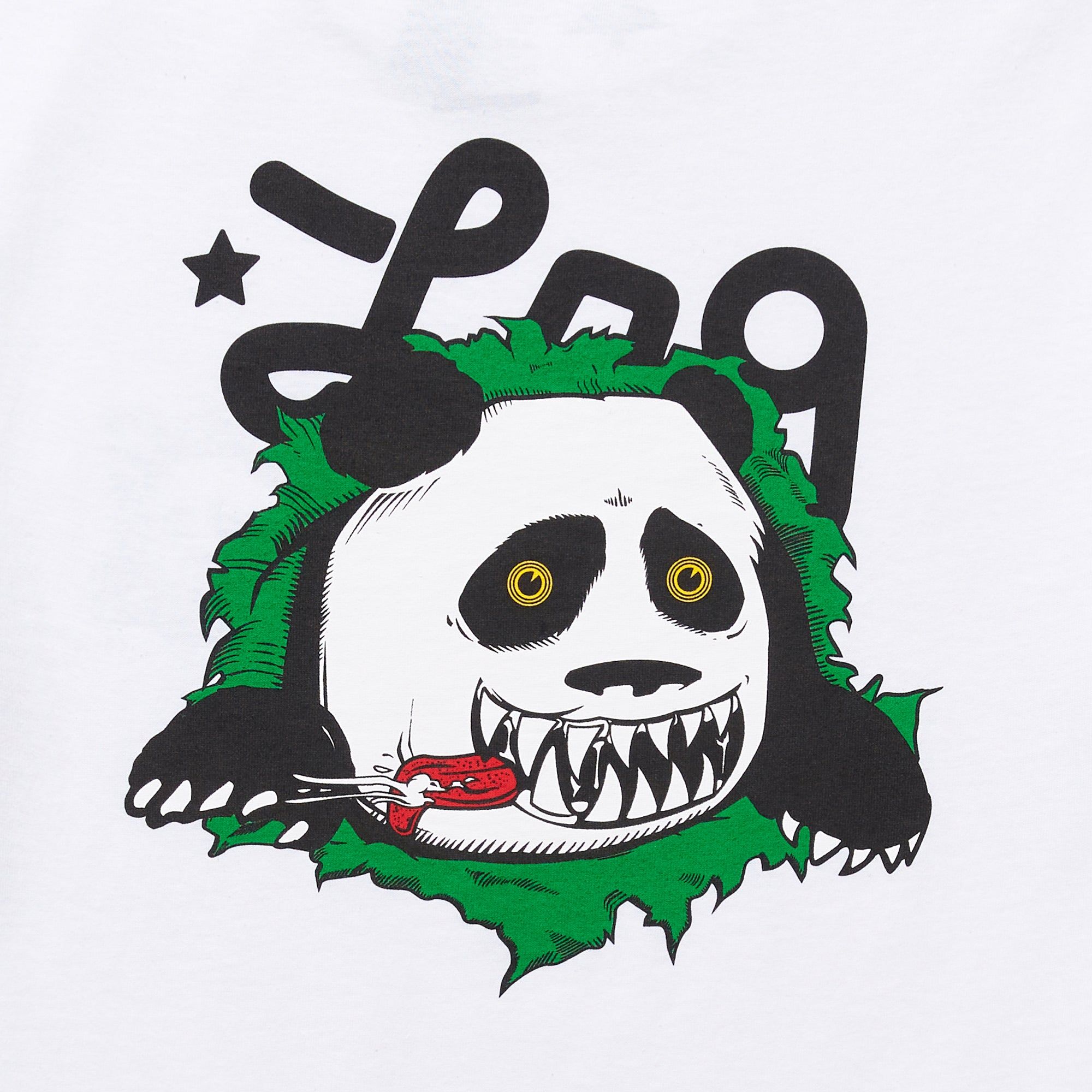 PANDA RIP TEE - WHITE sold by Lrg product image thumbnail 3