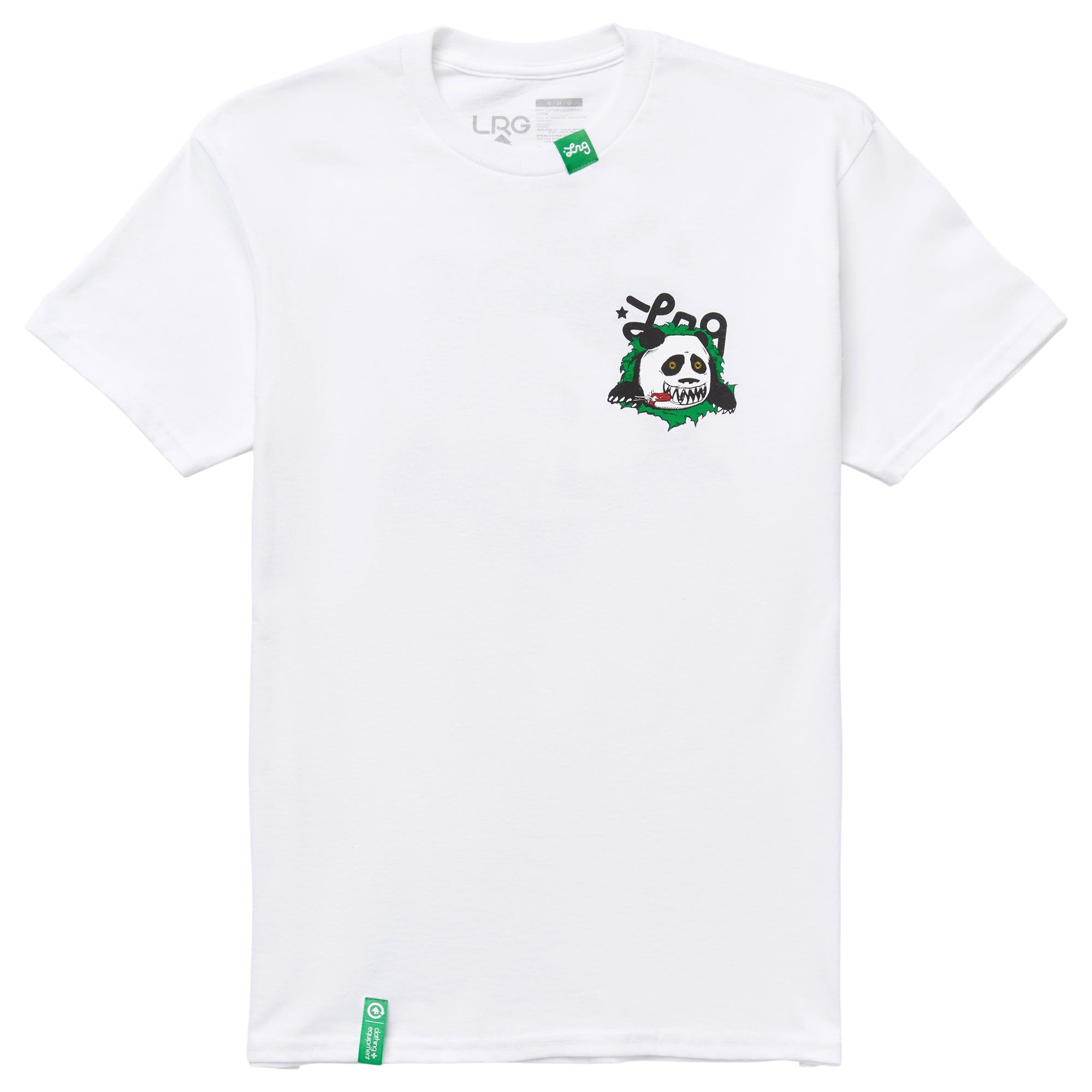 PANDA RIP TEE - WHITE sold by Lrg product image thumbnail 2