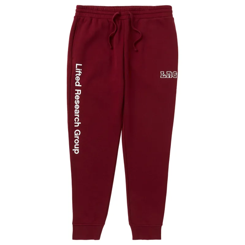 IVY LEAGUE JOGGER SWEATPANTS - BURGUNDY sold by Lrg