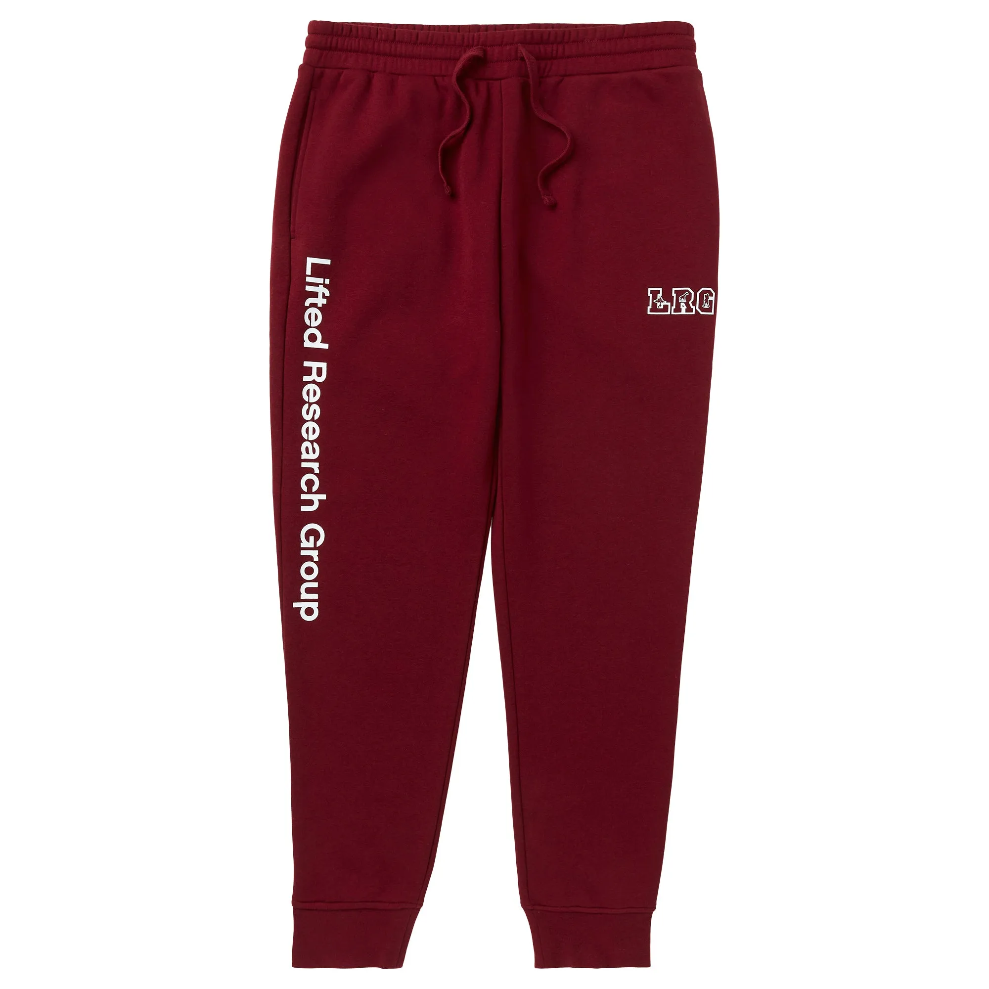IVY LEAGUE JOGGER SWEATPANTS - BURGUNDY sold by Lrg