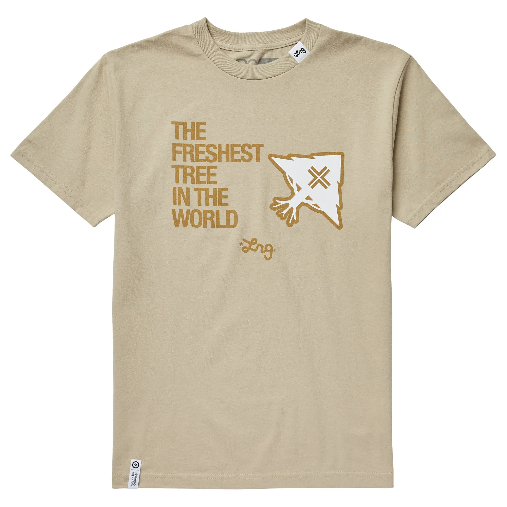 FRESHEST TREE TEE - SAND sold by Lrg