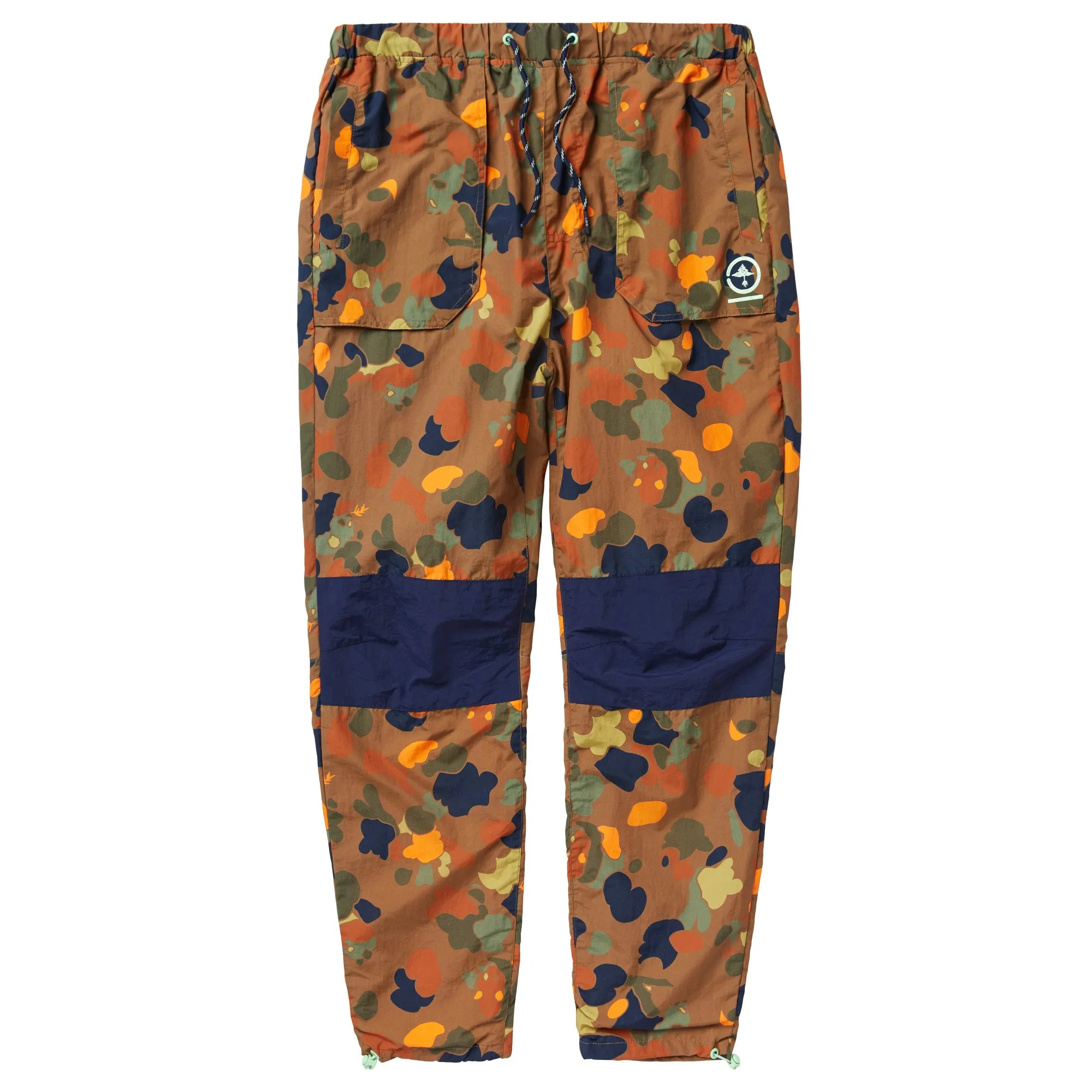 PANDA ROOTS CAMO TRACK PANTS - BROWN sold by Lrg