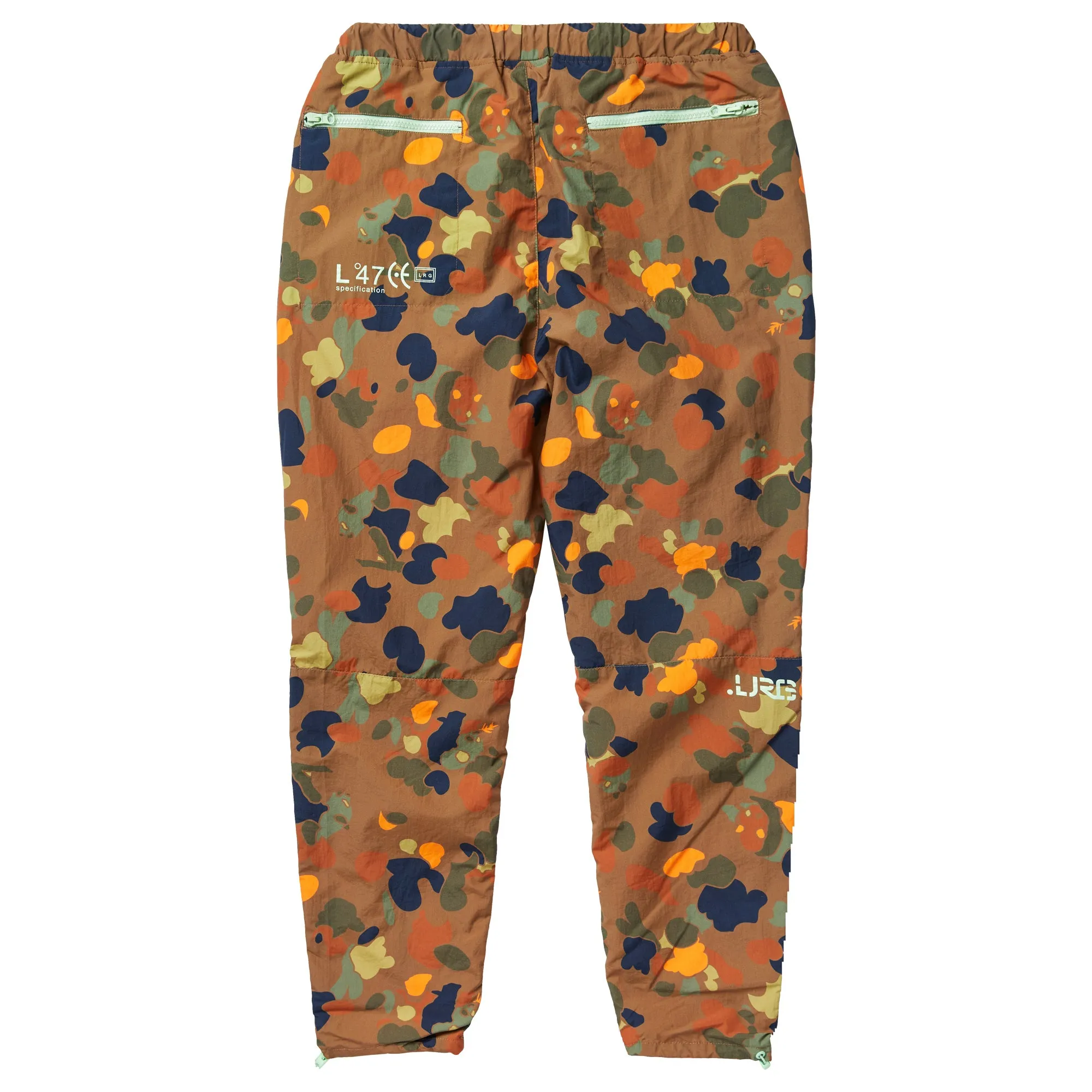 PANDA ROOTS CAMO TRACK PANTS - BROWN sold by Lrg product image thumbnail 3