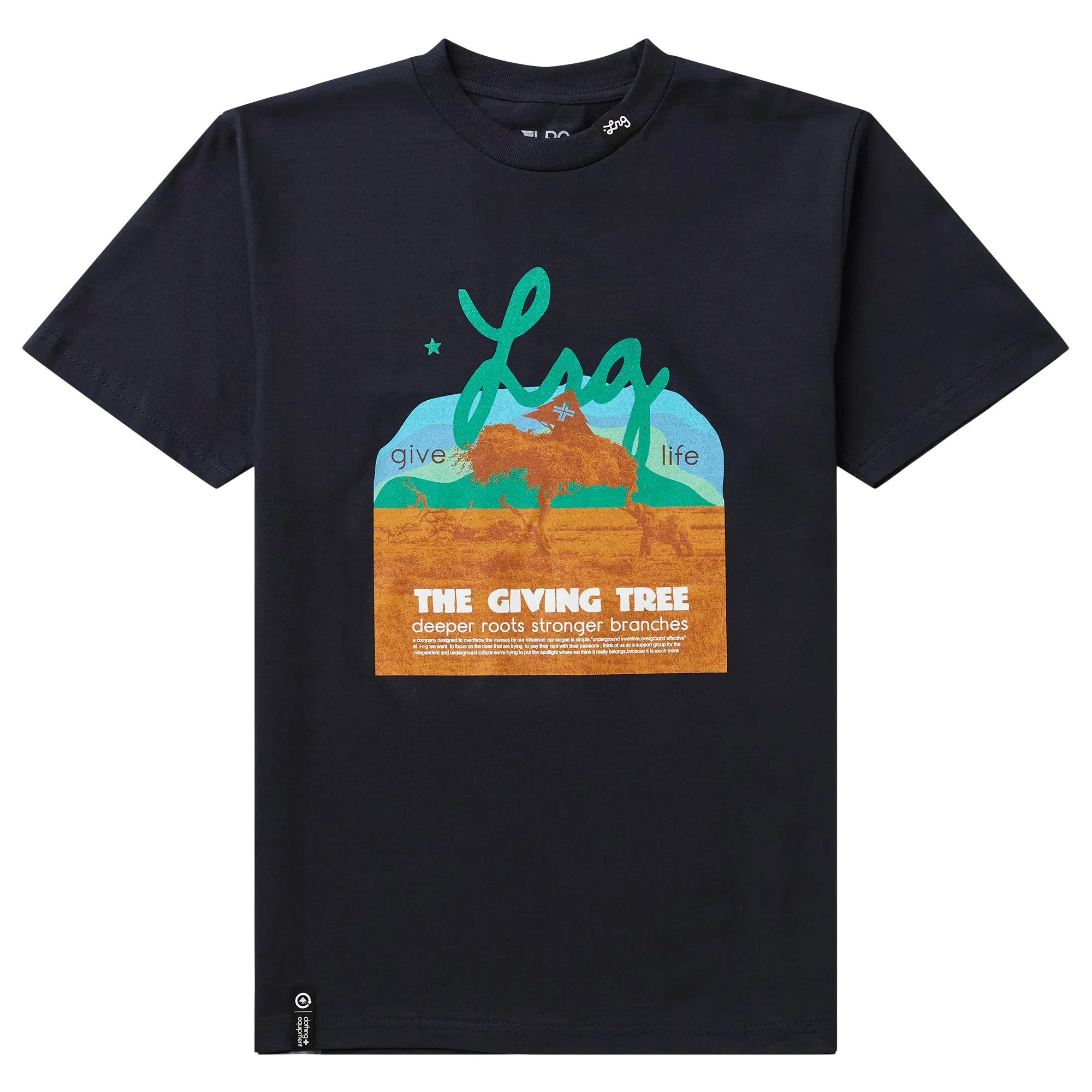 GIVING TREE TEE - NAVY sold by Lrg