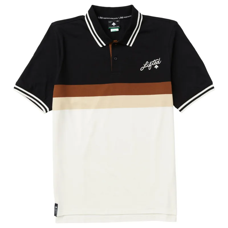 ESSENCE WONDER POLO SHIRT - BLACK sold by Lrg