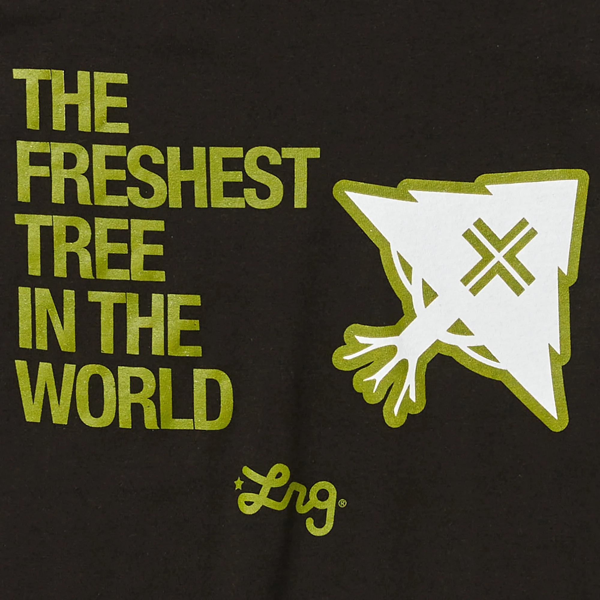 FRESHEST TREE TEE - BLACK sold by Lrg product image thumbnail 2