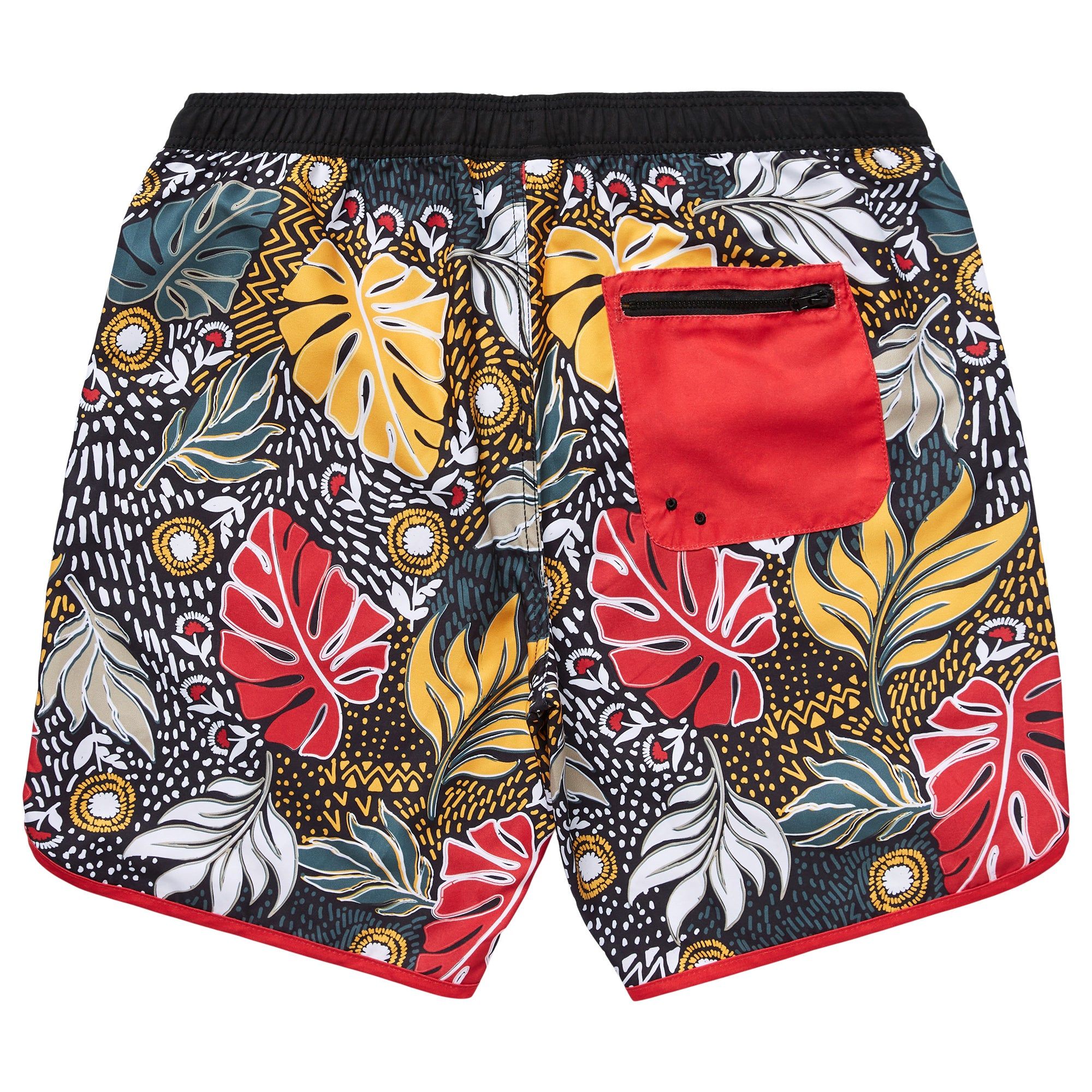 TROPIC ROOTS HYBRID SHORTS - BLACK sold by Lrg product image thumbnail 2