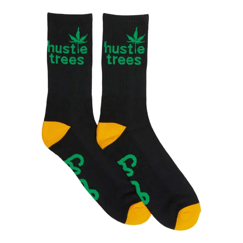 EVERYDAY HUSTLE CREW SOCKS - BLACK sold by Lrg
