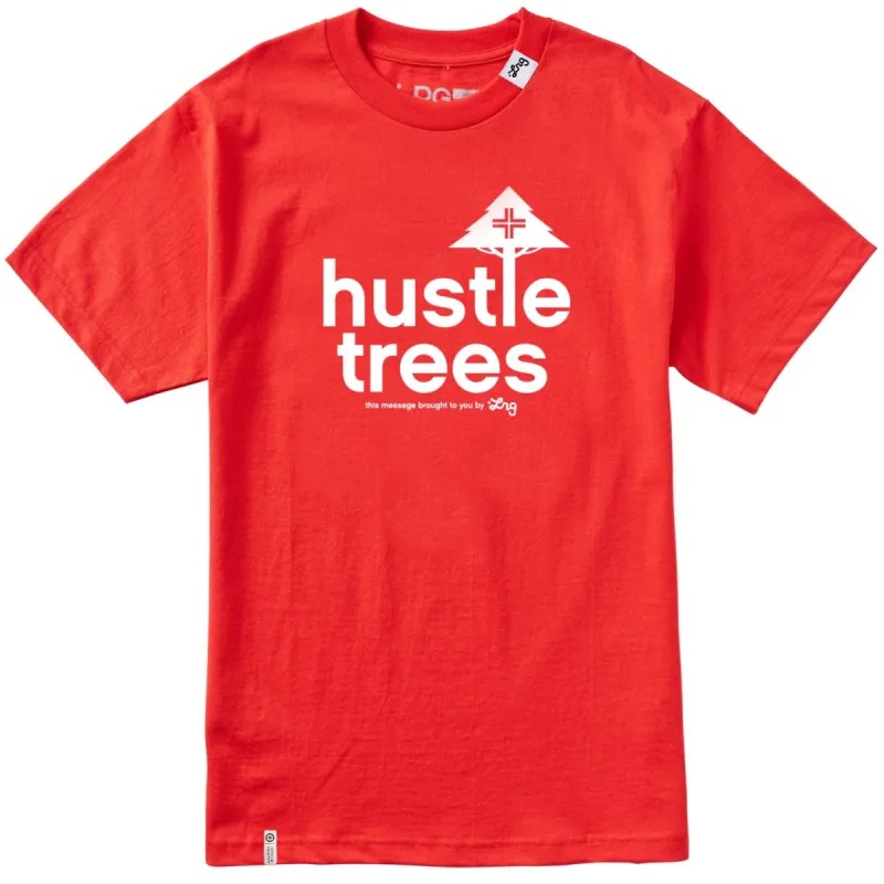 HUSTLE TREES TEE - RED sold by Lrg