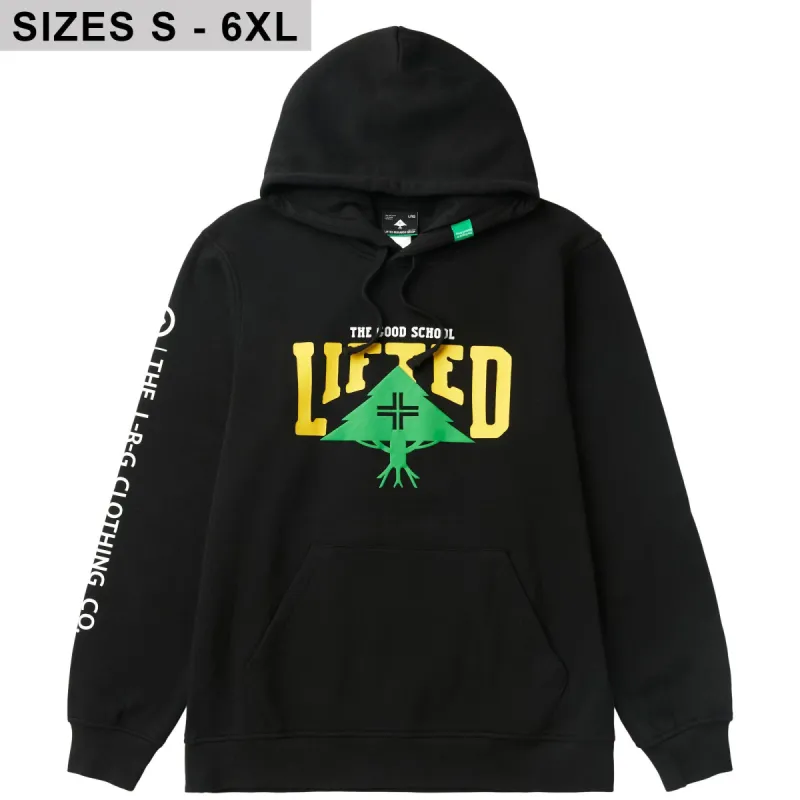 GOOD SCHOOL PULLOVER HOODIE - BLACK sold by Lrg