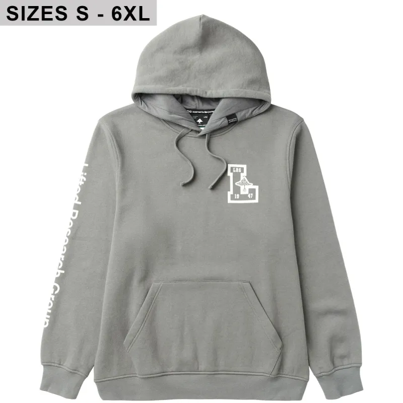 BRIGHTER THAN L PULLOVER HOODIE - CHARCOAL sold by Lrg