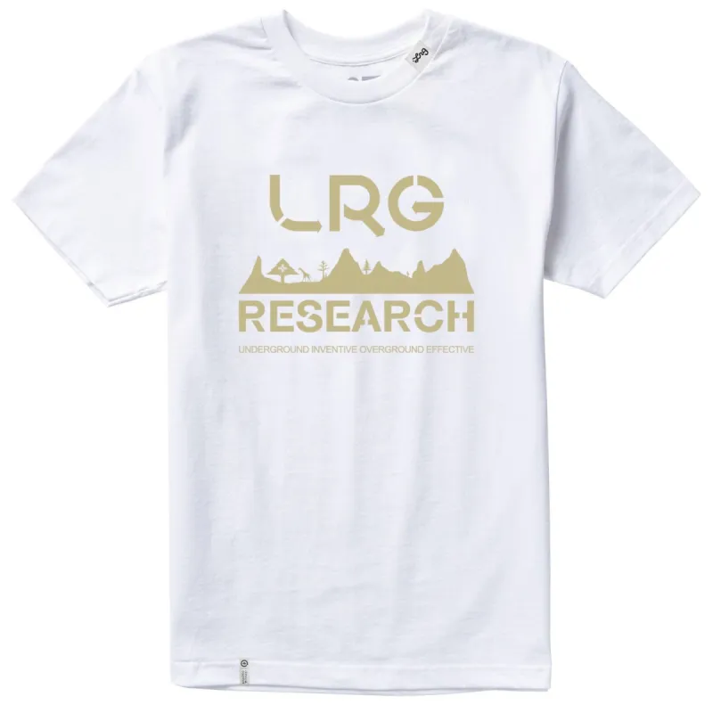 EARTH RESEARCH TEE - WHITE sold by Lrg