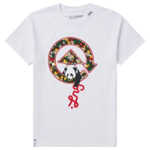 PANDA ADDICT GRAB TEE - WHITE sold by Lrg