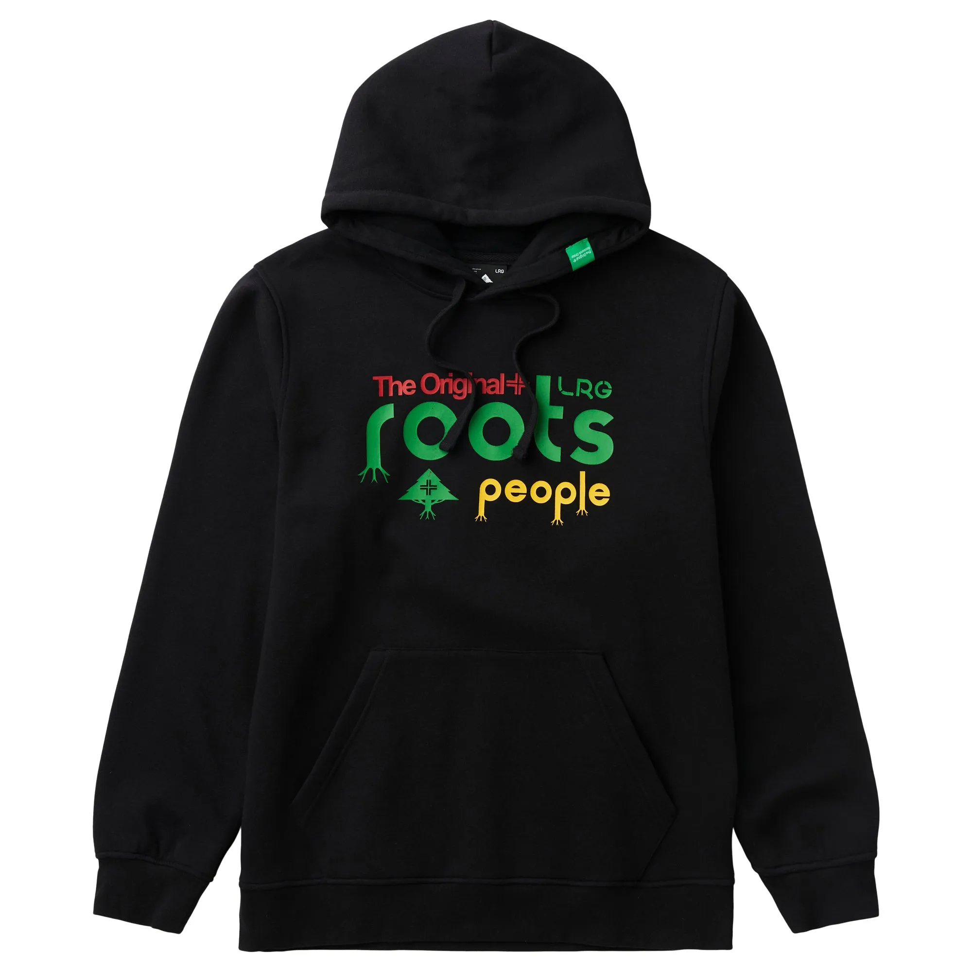 OG ROOTS PEOPLE PULLOVER HOODIE - BLACK sold by Lrg