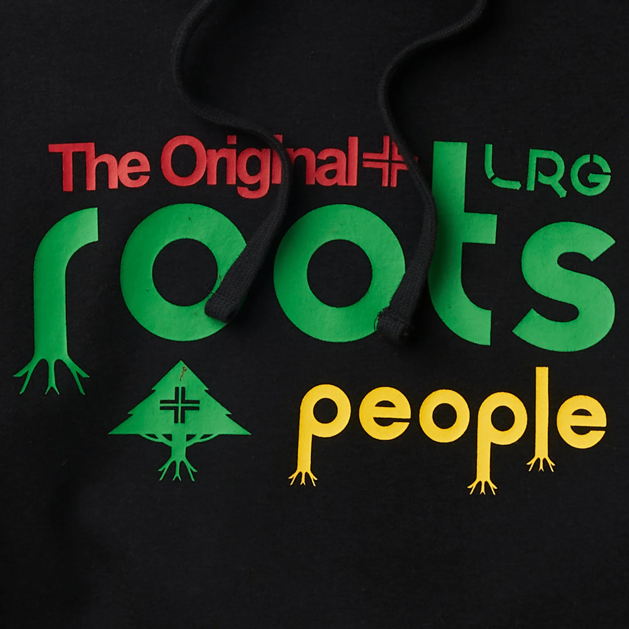 OG ROOTS PEOPLE PULLOVER HOODIE - BLACK sold by Lrg product image thumbnail 3