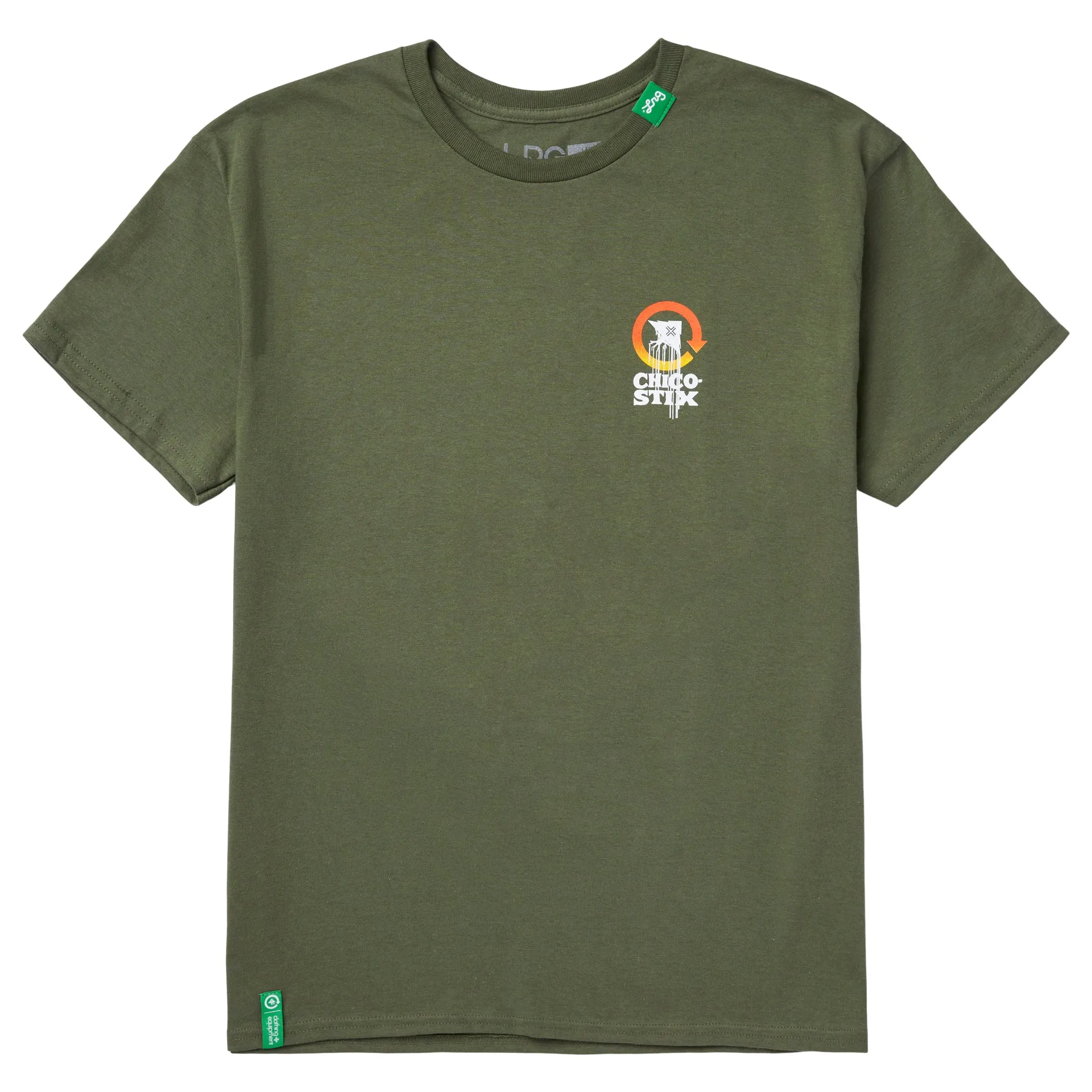 CHICO BRENES SIDEWALK SURFER TEE - MILITARY sold by Lrg product image thumbnail 2