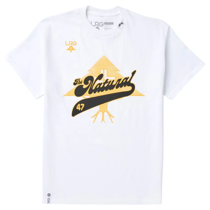 NATURAL VINTAGE TEE - WHITE sold by Lrg