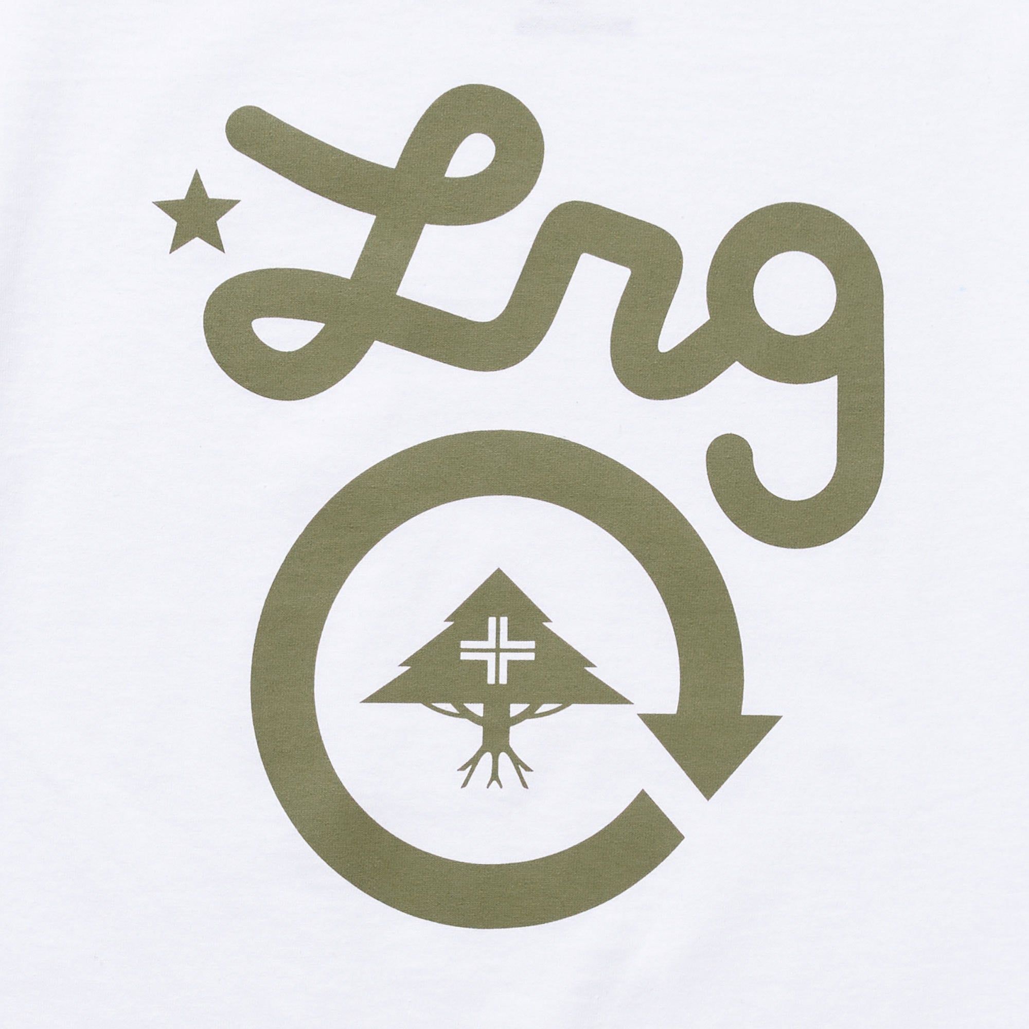 CYCLE LOGO TEE - WHITE sold by Lrg product image thumbnail 2
