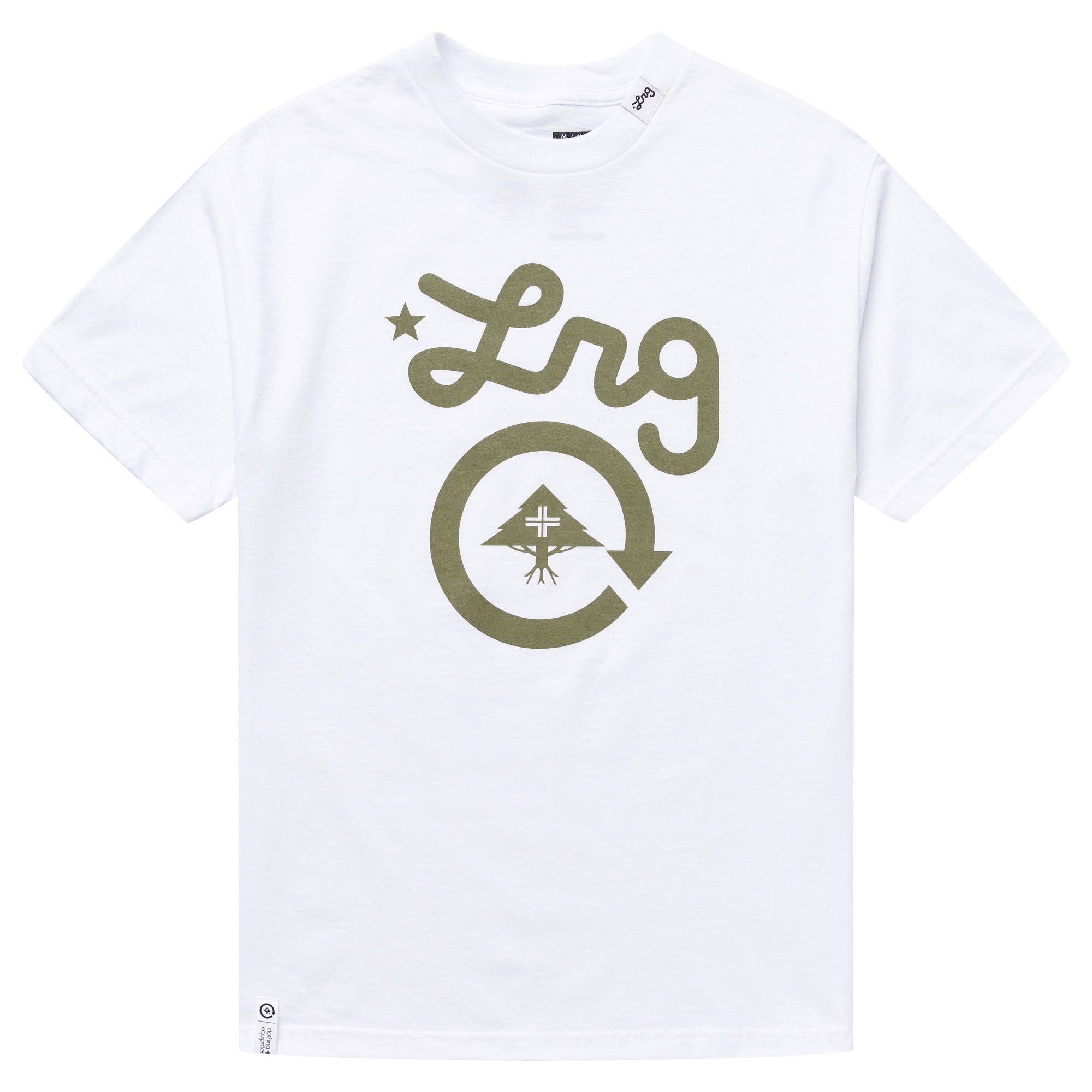 CYCLE LOGO TEE - WHITE sold by Lrg