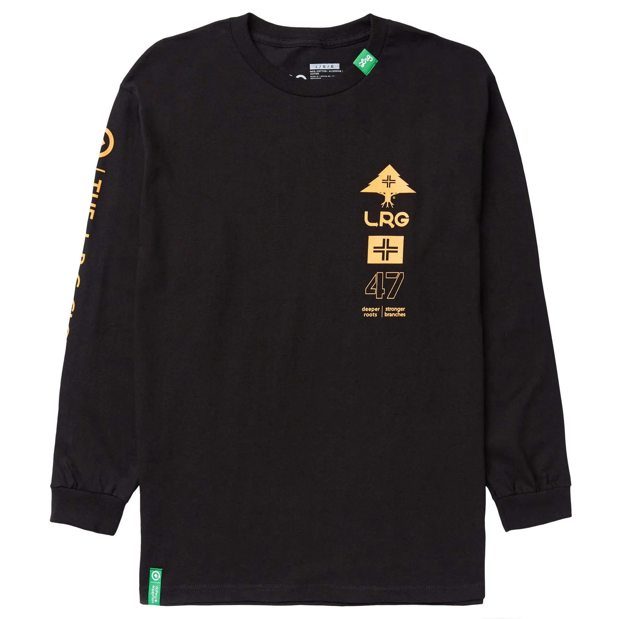 STRONG BRANCHES LONG SLEEVE TEE - BLACK sold by Lrg