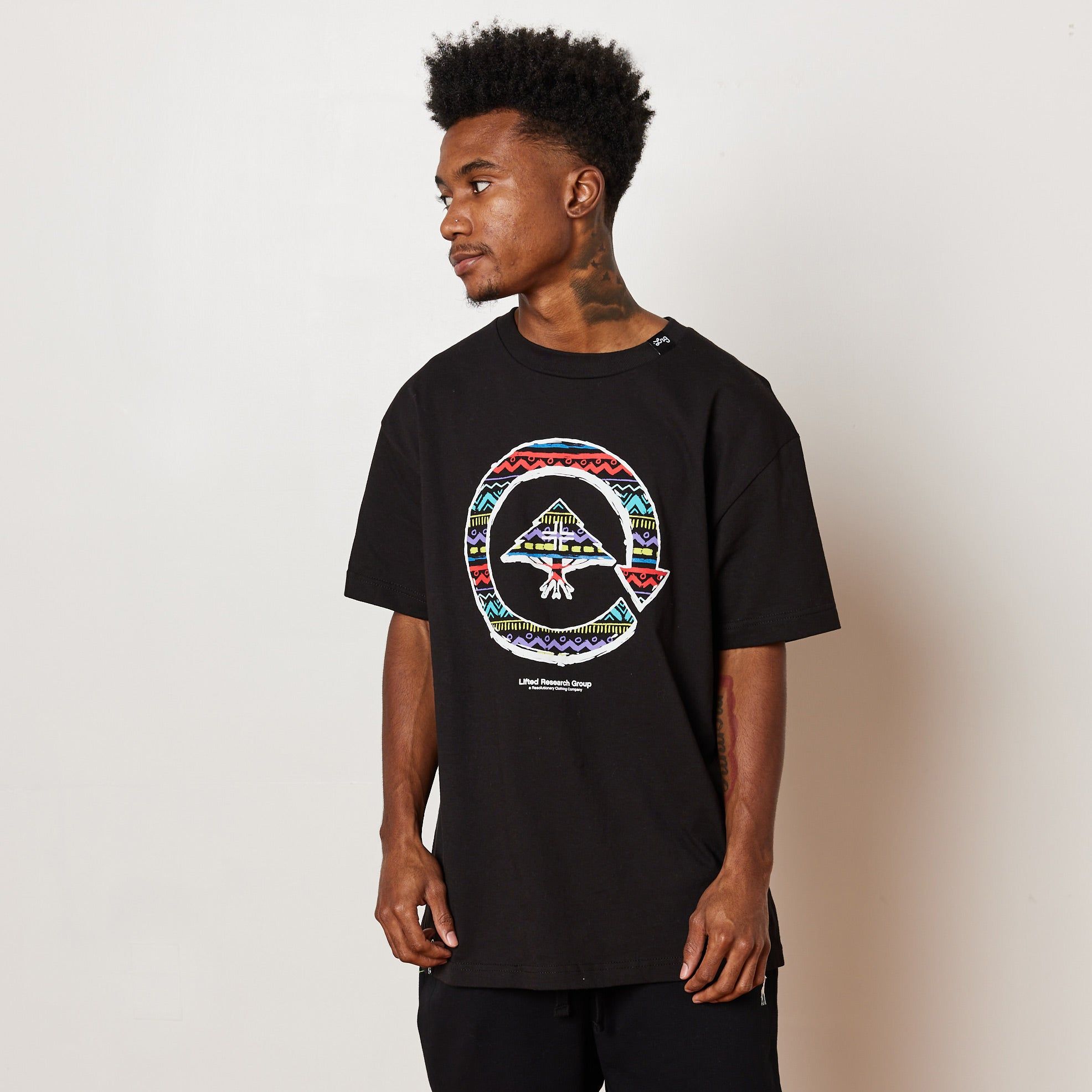 COSMIC CYCLE TEE - BLACK sold by Lrg product image thumbnail 3