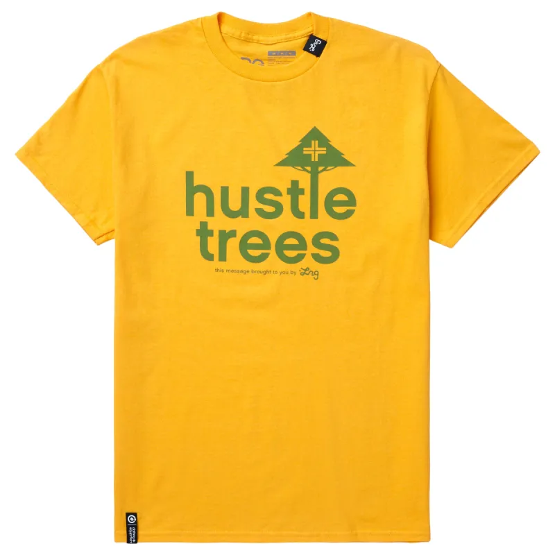 HUSTLE TREES TEE - GOLD sold by Lrg