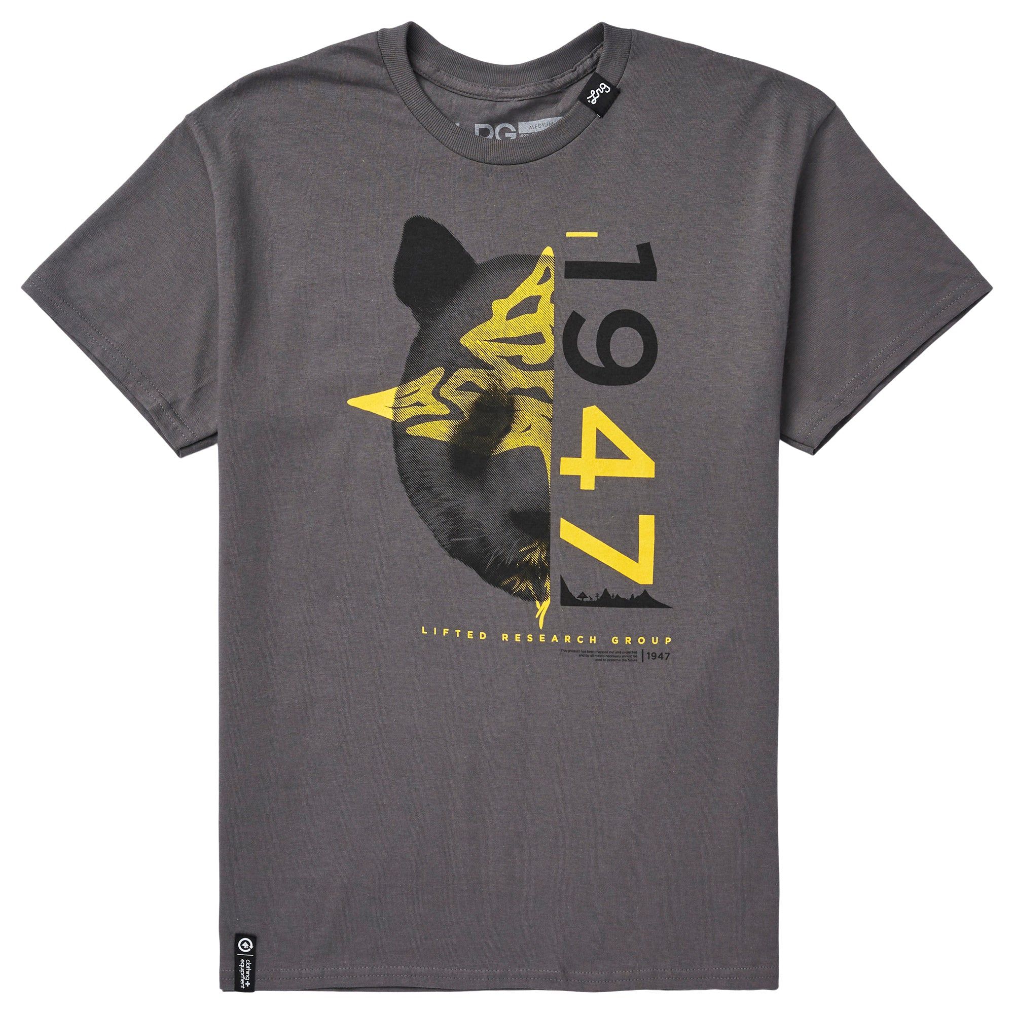 47 HALF PANDA TEE - CHARCOAL sold by Lrg