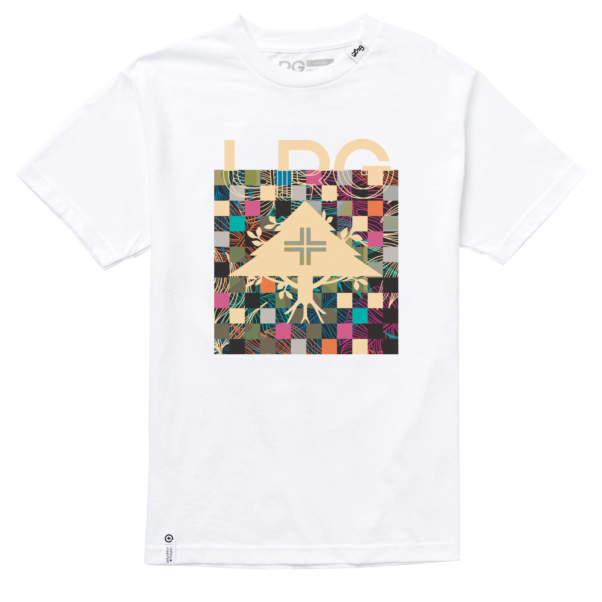 SEEING DOUBLE TEE - WHITE sold by Lrg