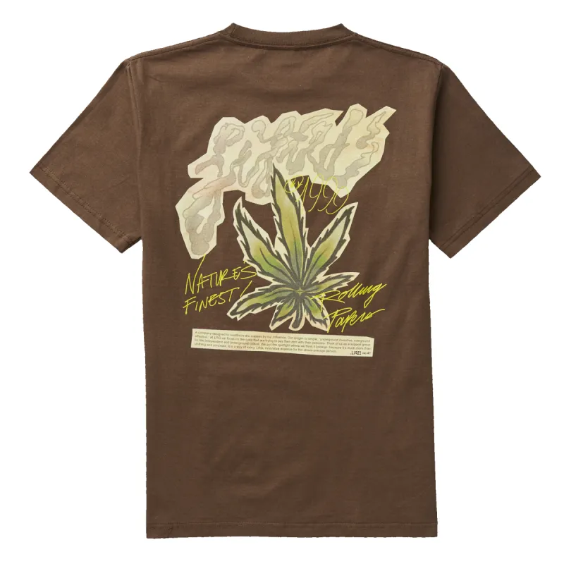 PAPERS TEE - BROWN sold by Lrg