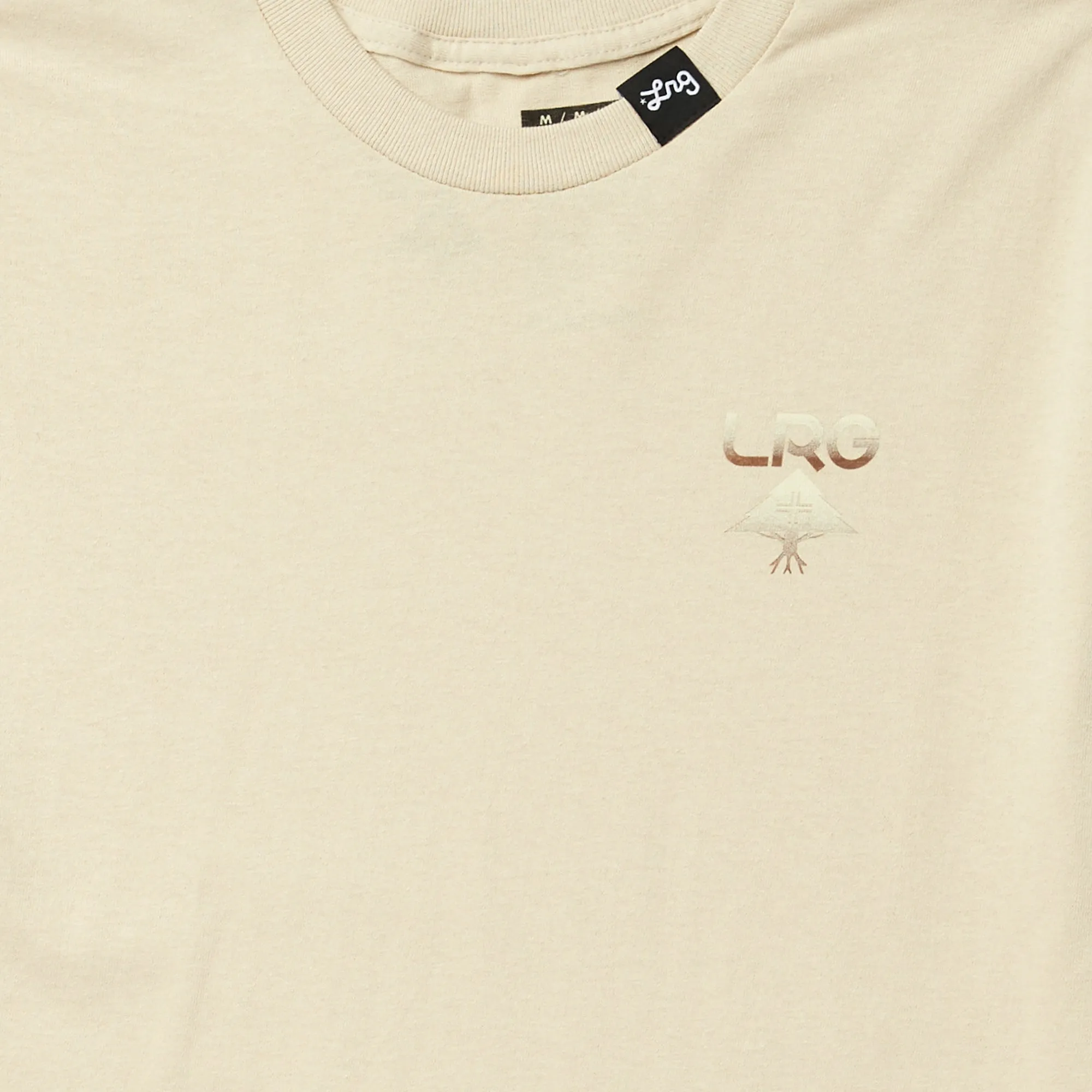 LOGO PLUS TEE - SAND sold by Lrg product image thumbnail 2