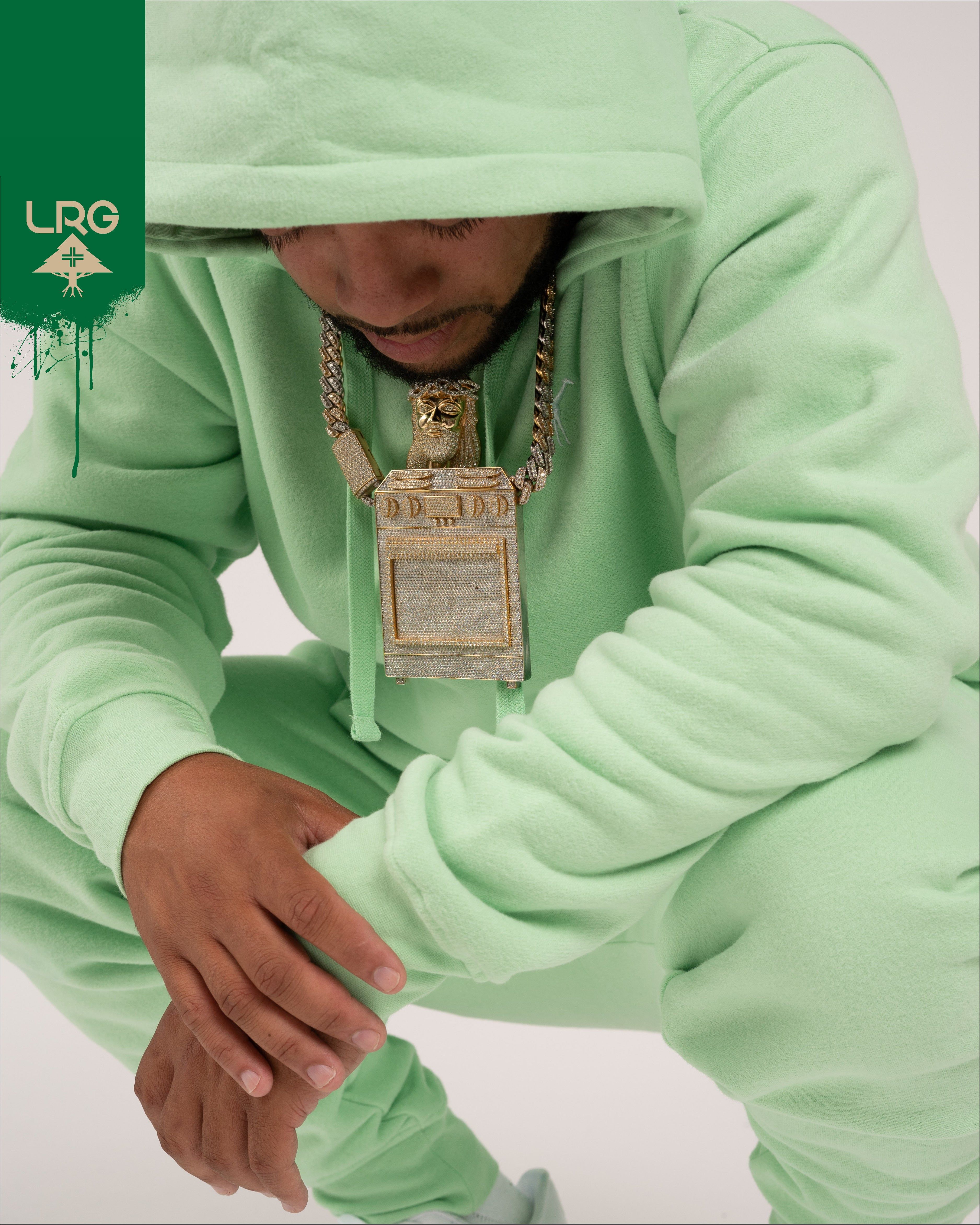 47 PULLOVER HOODIE - MINT sold by Lrg product image thumbnail 3