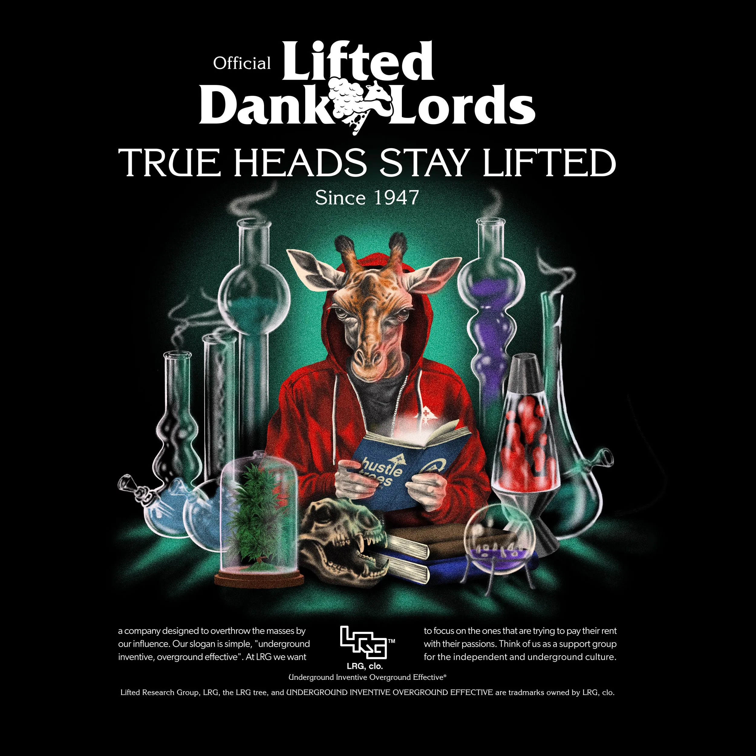 LIFTED DANK LORDS TEE - BLACK sold by Lrg product image thumbnail 3