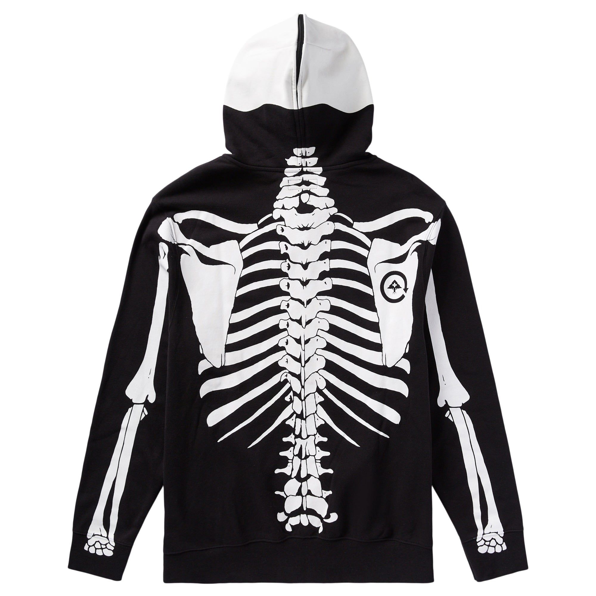 DEAD SERIOUS ZIP HOODIE - BLACK sold by Lrg product image thumbnail 3