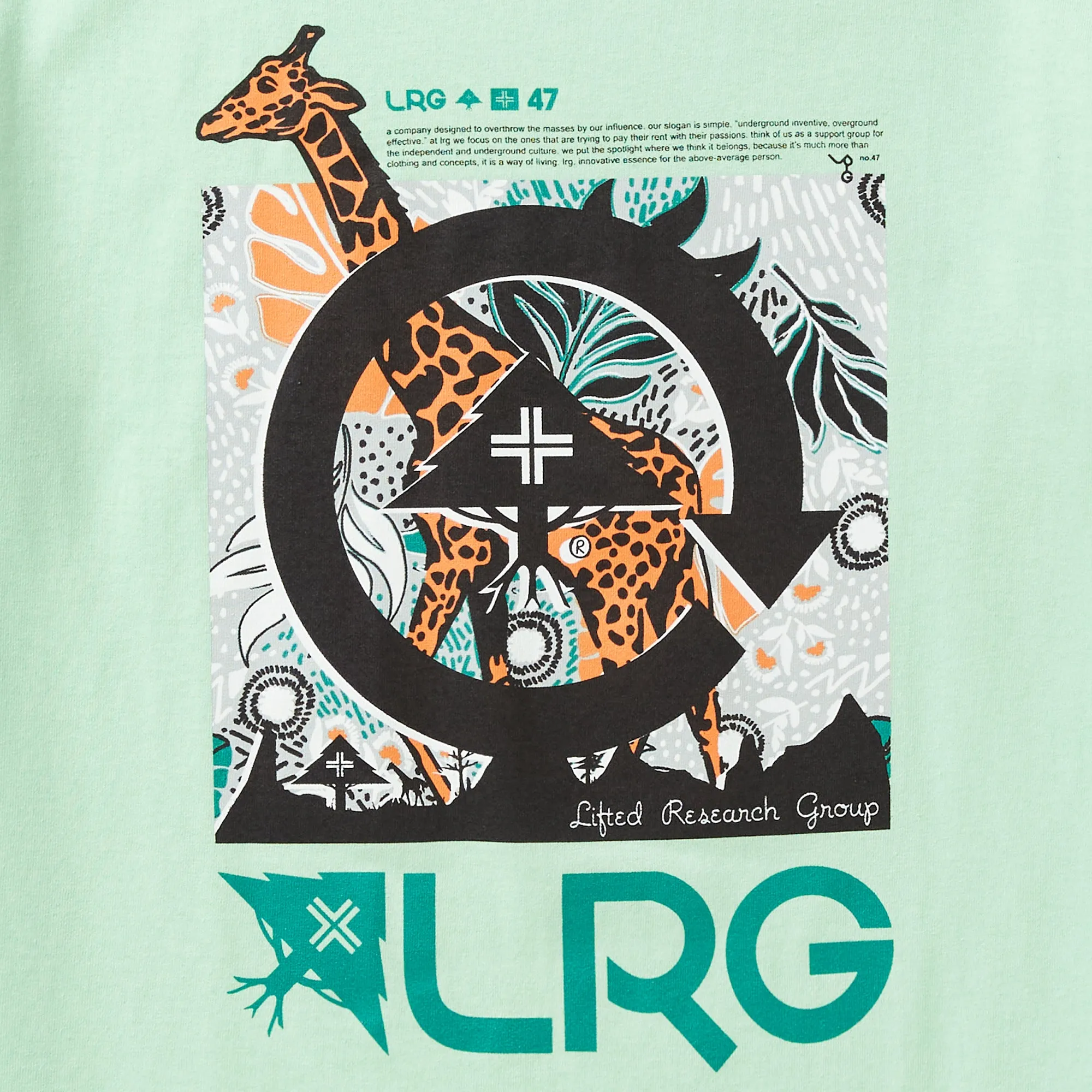 ONWARD G RAF TEE - MINT sold by Lrg product image thumbnail 2
