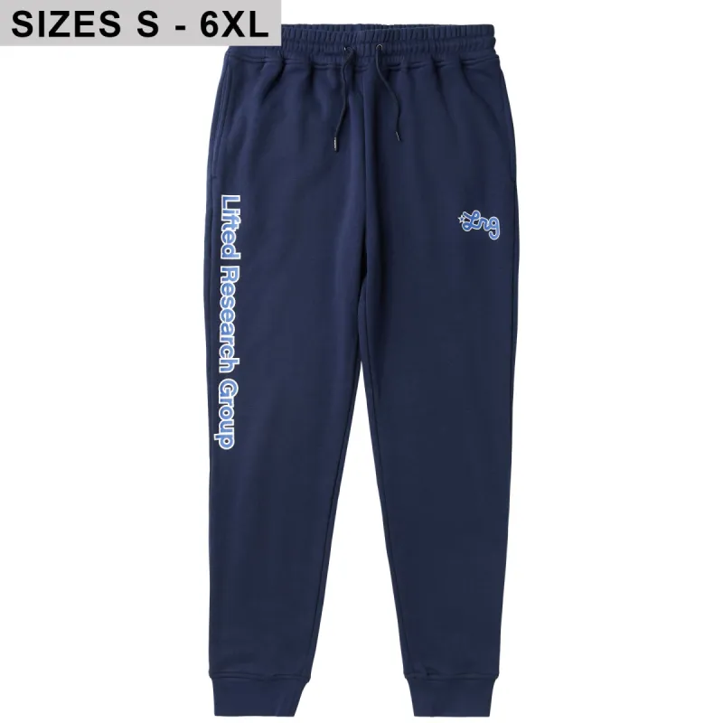 FRESHEST SCRIPT JOGGER SWEATPANTS - NAVY sold by Lrg